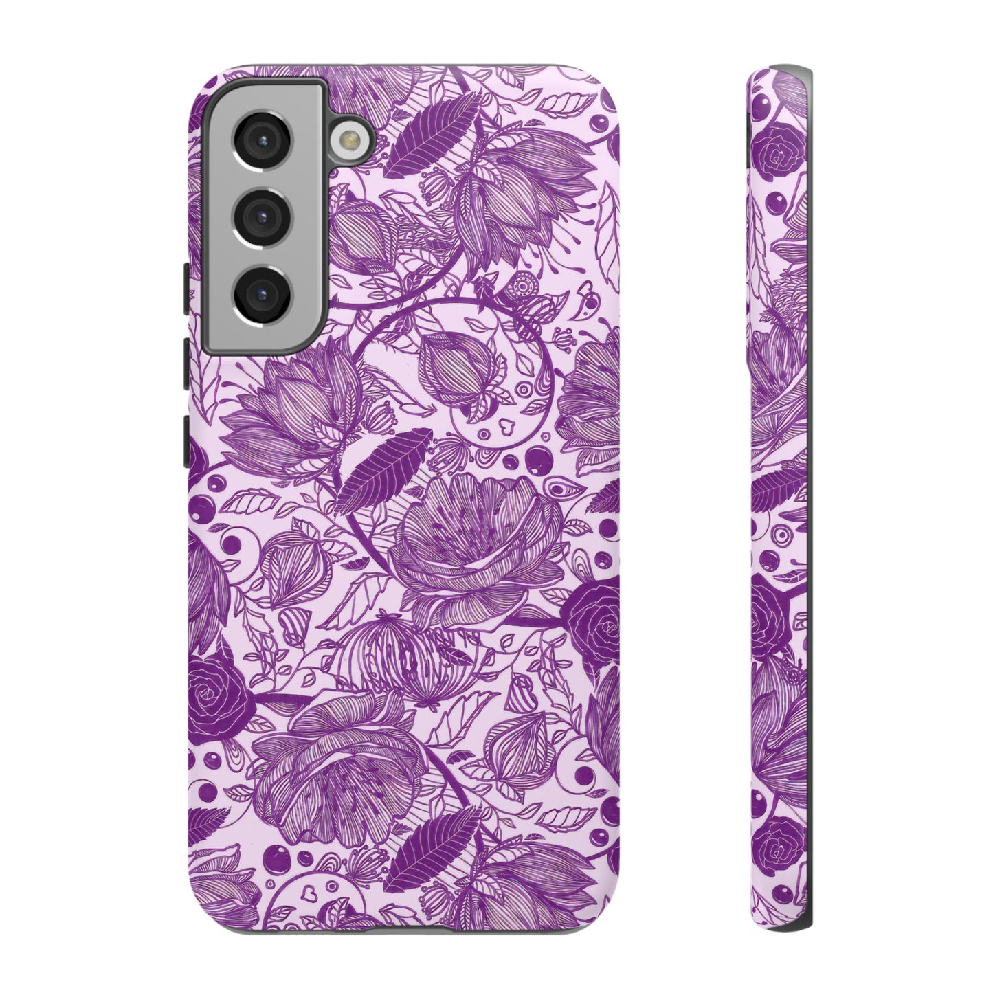 Graphical Garden: Purple Edition Tough Cases