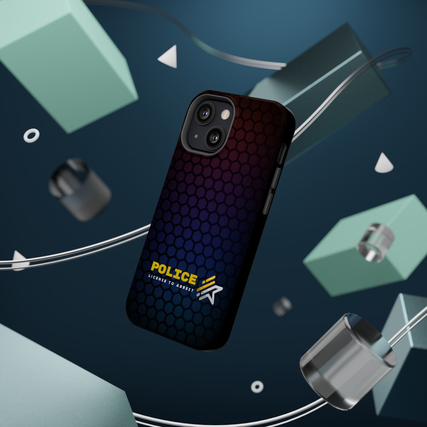 Police Magnetic iPhone Cases, License To Arrest