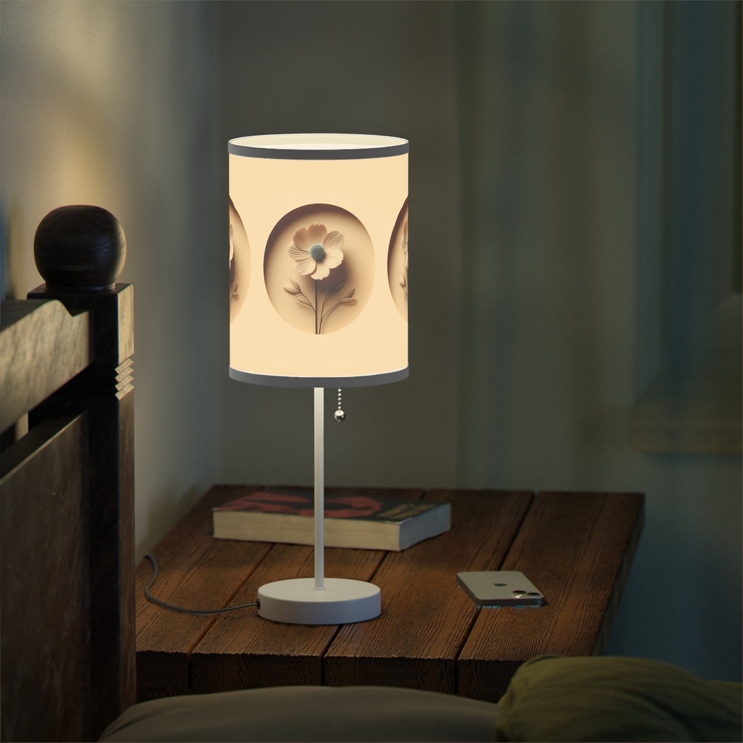 Embedded Flower Lamp on a Stand, US|CA plug