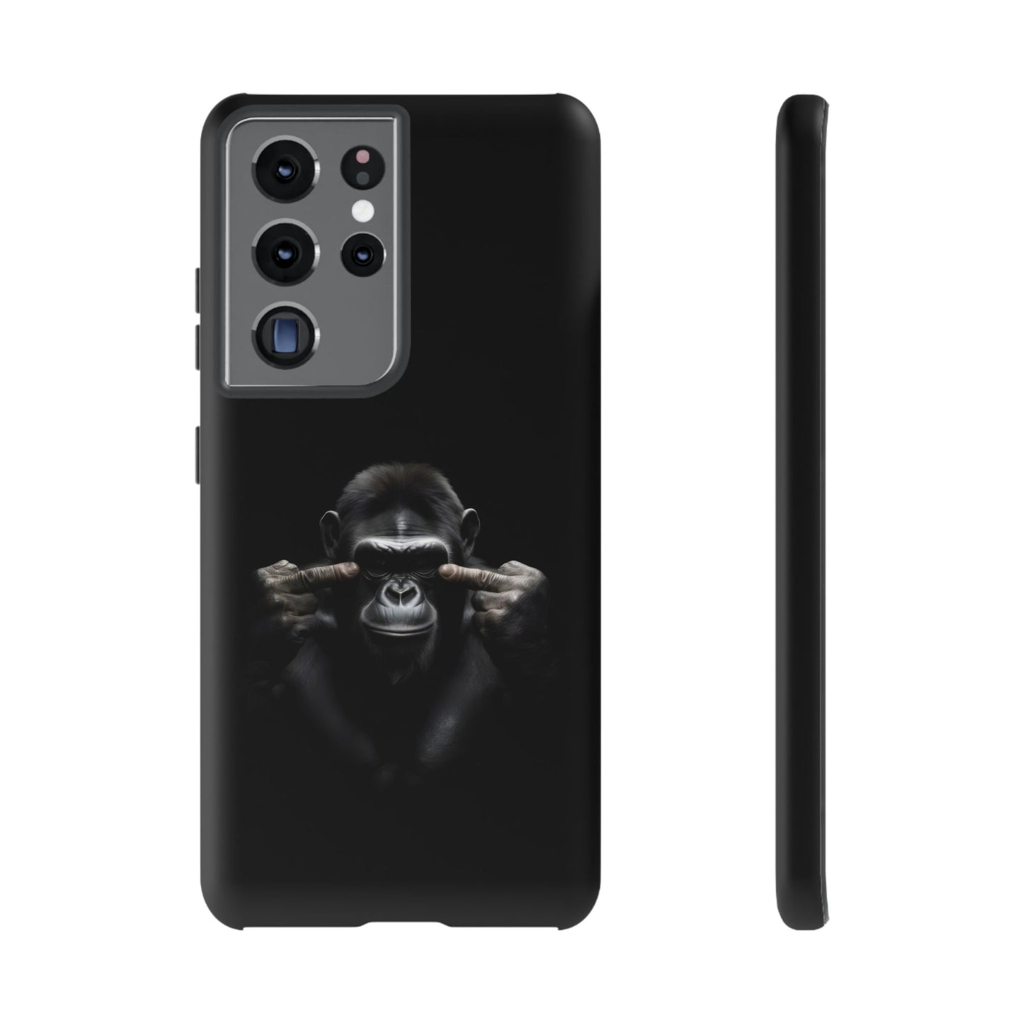 Edgy Gorilla Samsung  Phone Case - Funny Gift for Animal Lovers