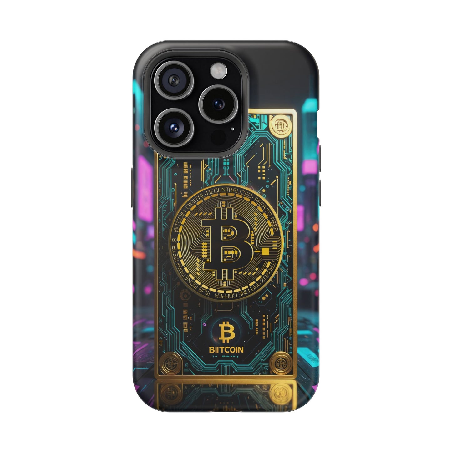 Bitcoin Magnetic Phone Case, Unique Phone Cover