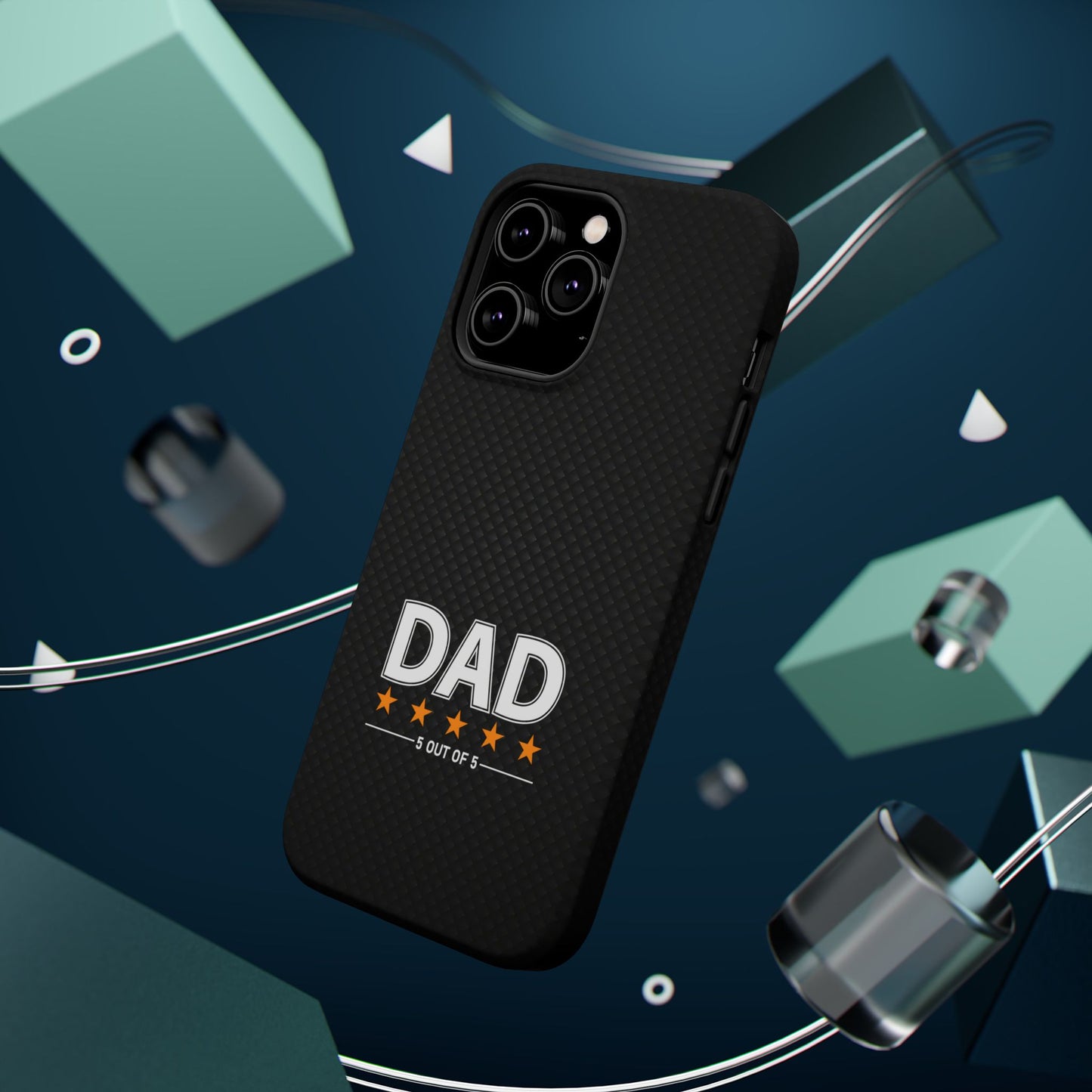Dad 5 Out of 5 Stars Magnetic Phone Case