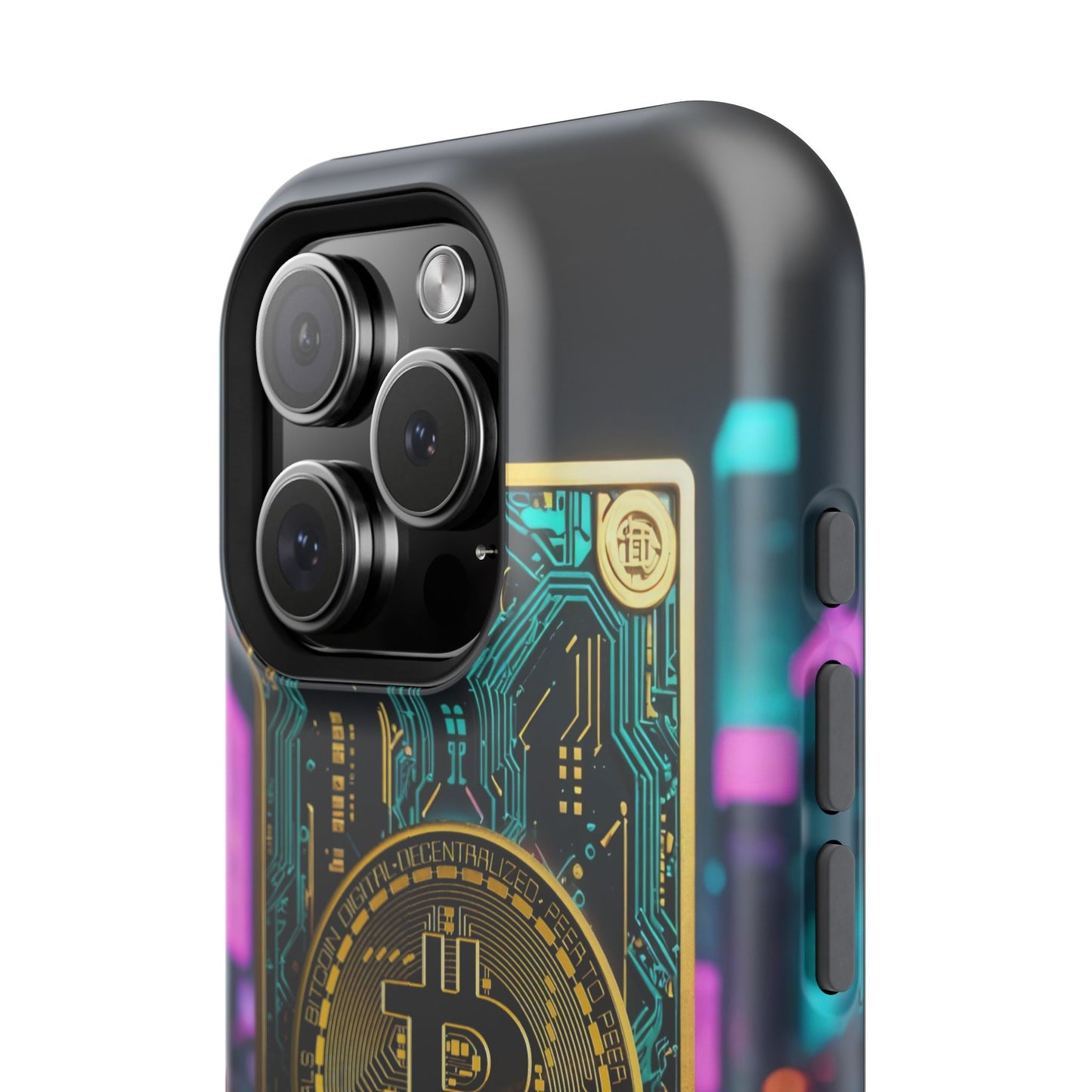 Bitcoin Magnetic Phone Case, Unique Phone Cover