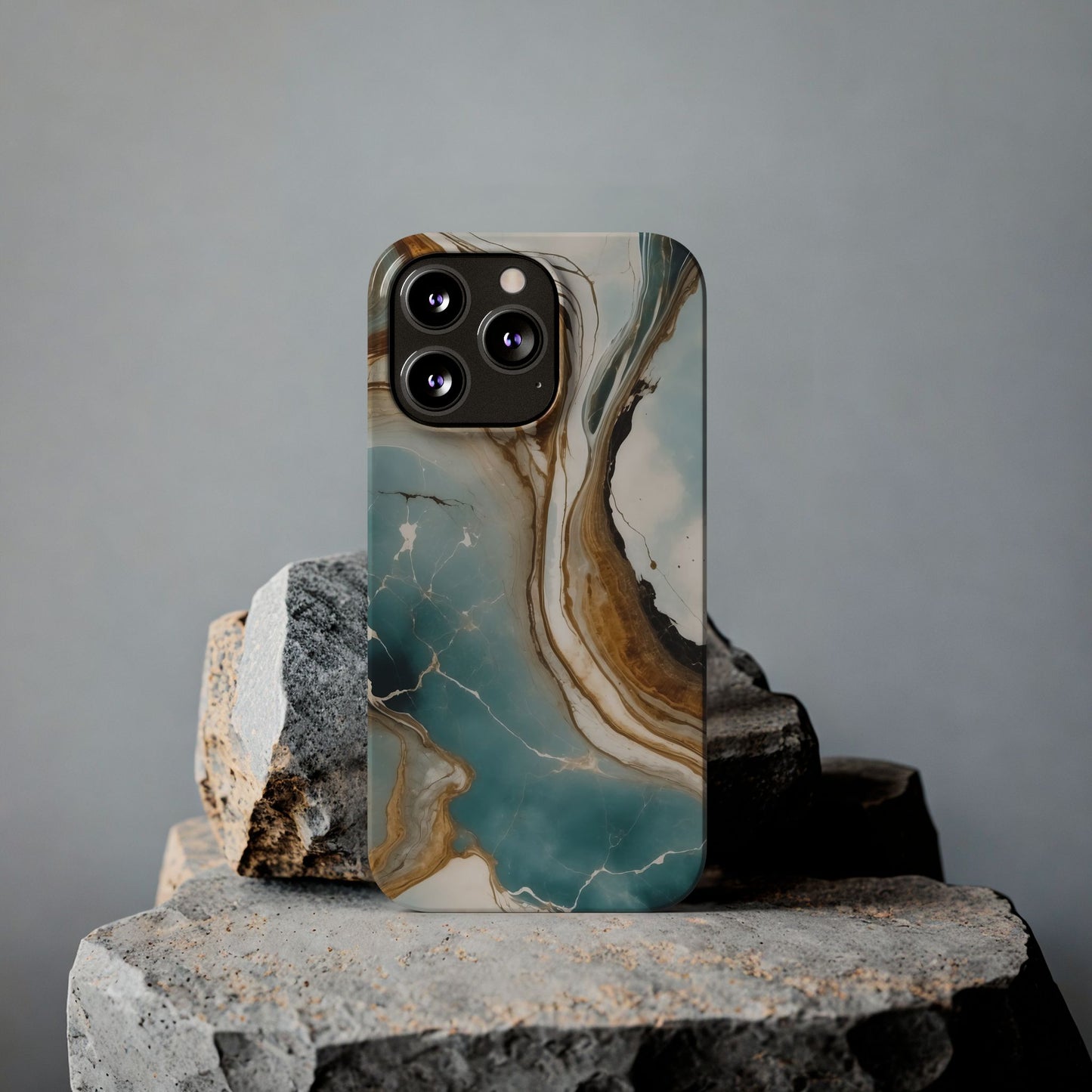 Marble Slim Phone Case, Stylish Protective Cover