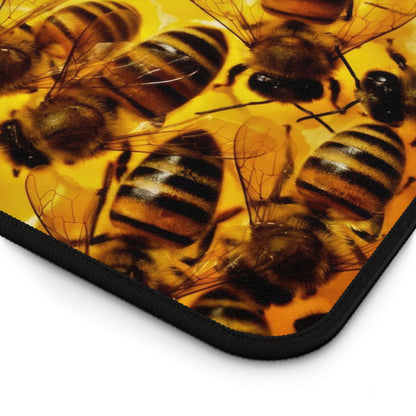 Bee Hive Desk Mat