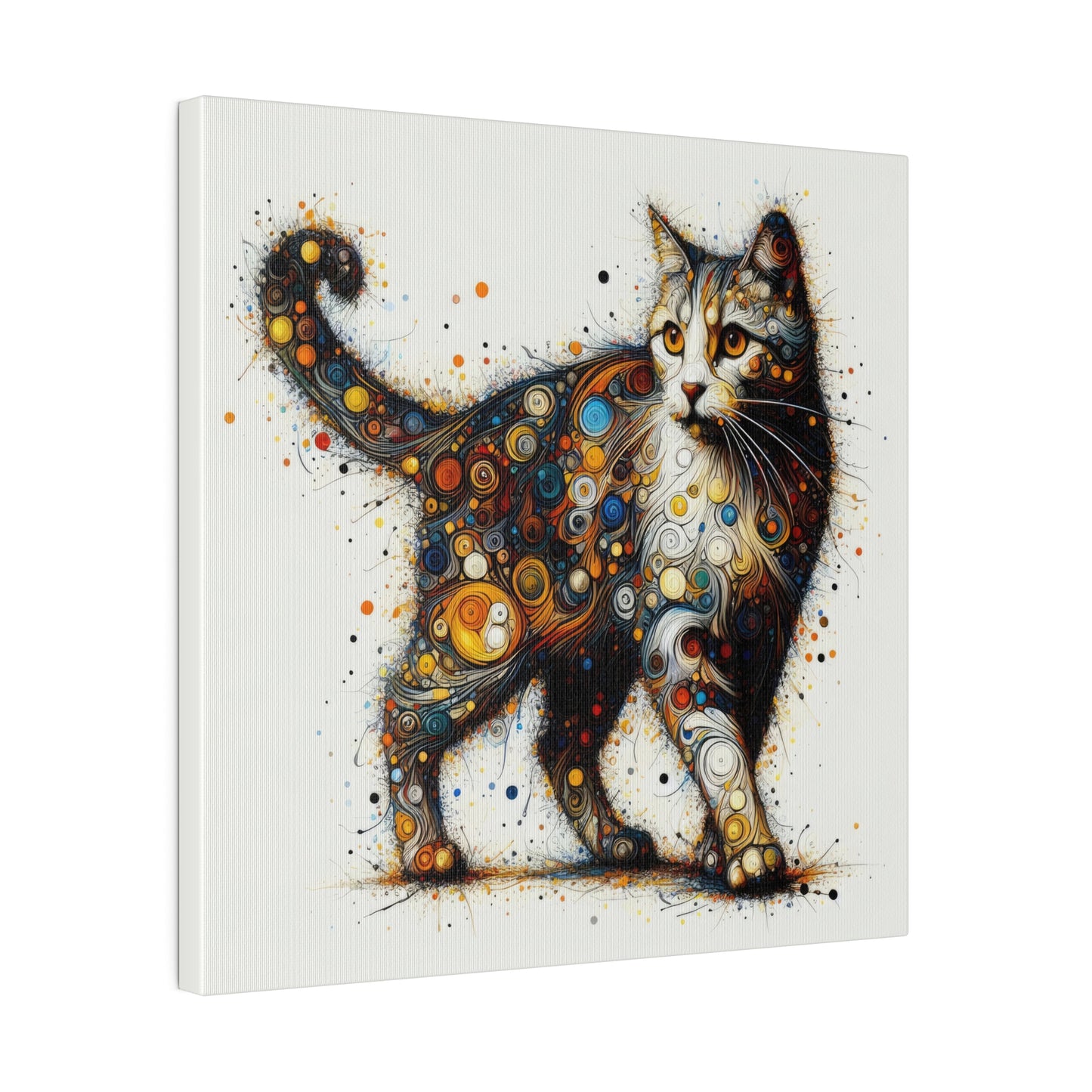 Purrfect Expression Matte Canvas, Stretched, 0.75"