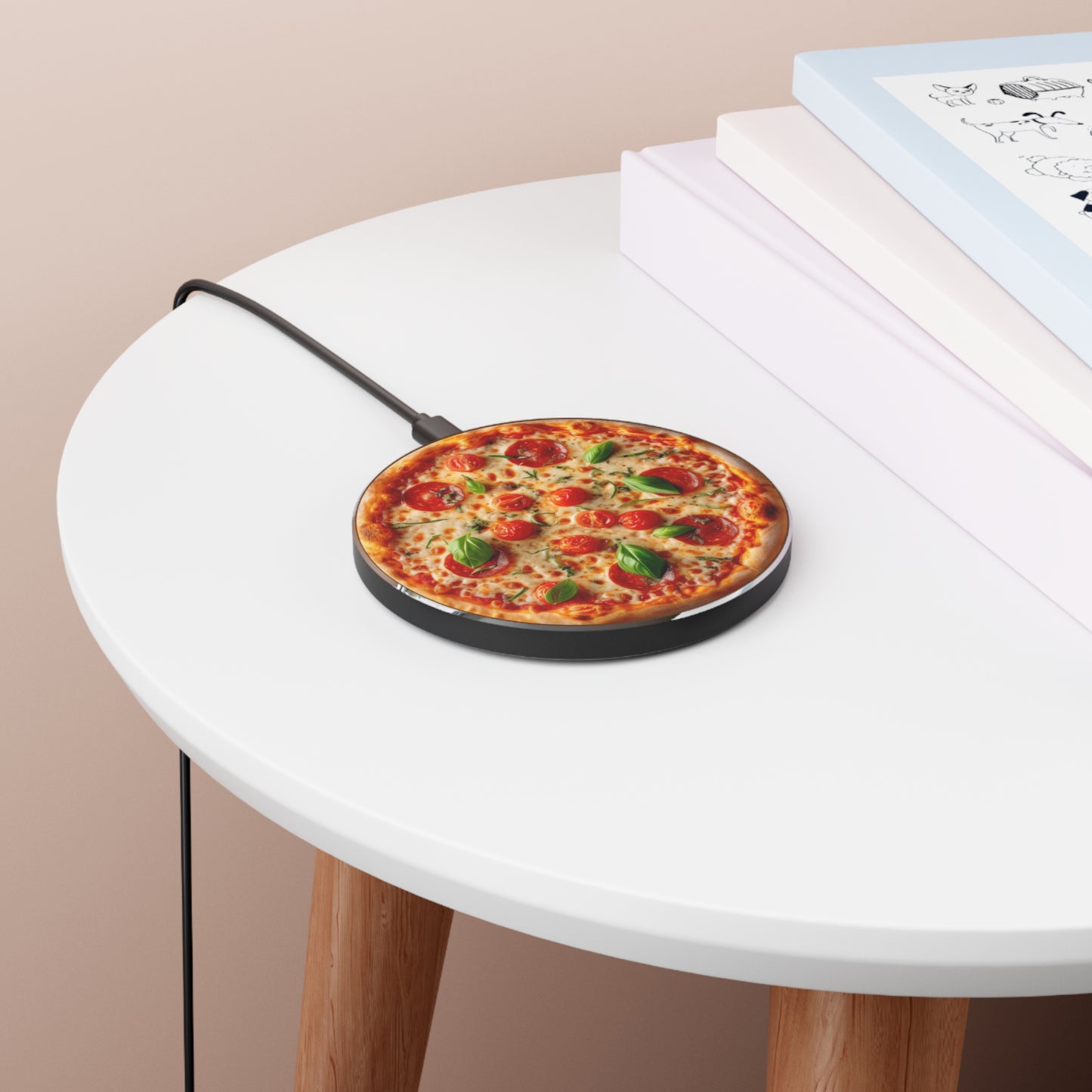 Mini Pizza Wireless Charger