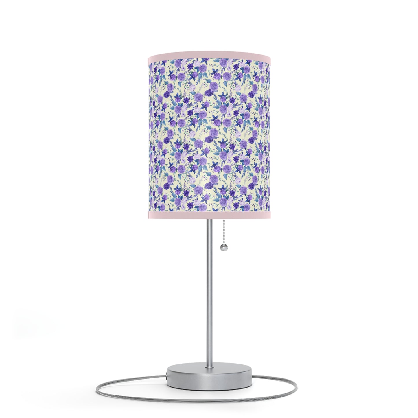 Violet Lamp on a Stand, US|CA plug / White