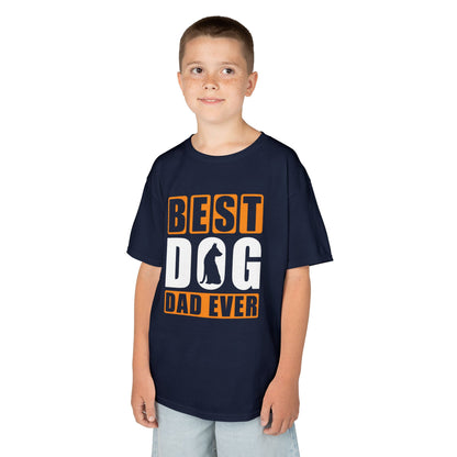 Best Dog Dad Ever Design - Kids Heavy Cotton™ Tee
