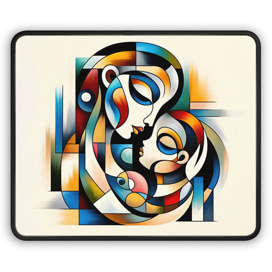 Mouse Pad - Digital Art Mat Mother with Child