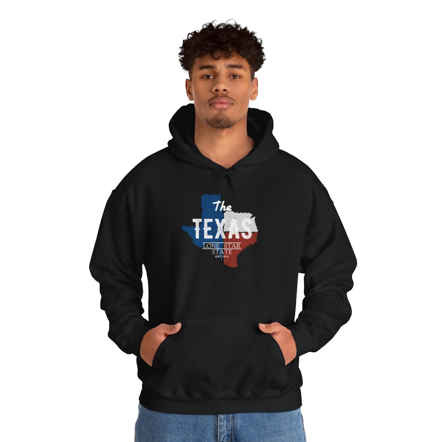 Texas Pride Unisex Hoodie - Comfortable Heavy Blend with State Graphic