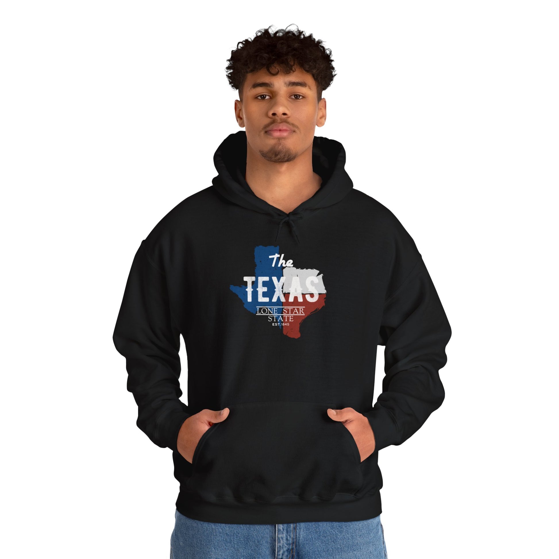 Texas Pride Unisex Hoodie - Comfortable Heavy Blend with State Graphic