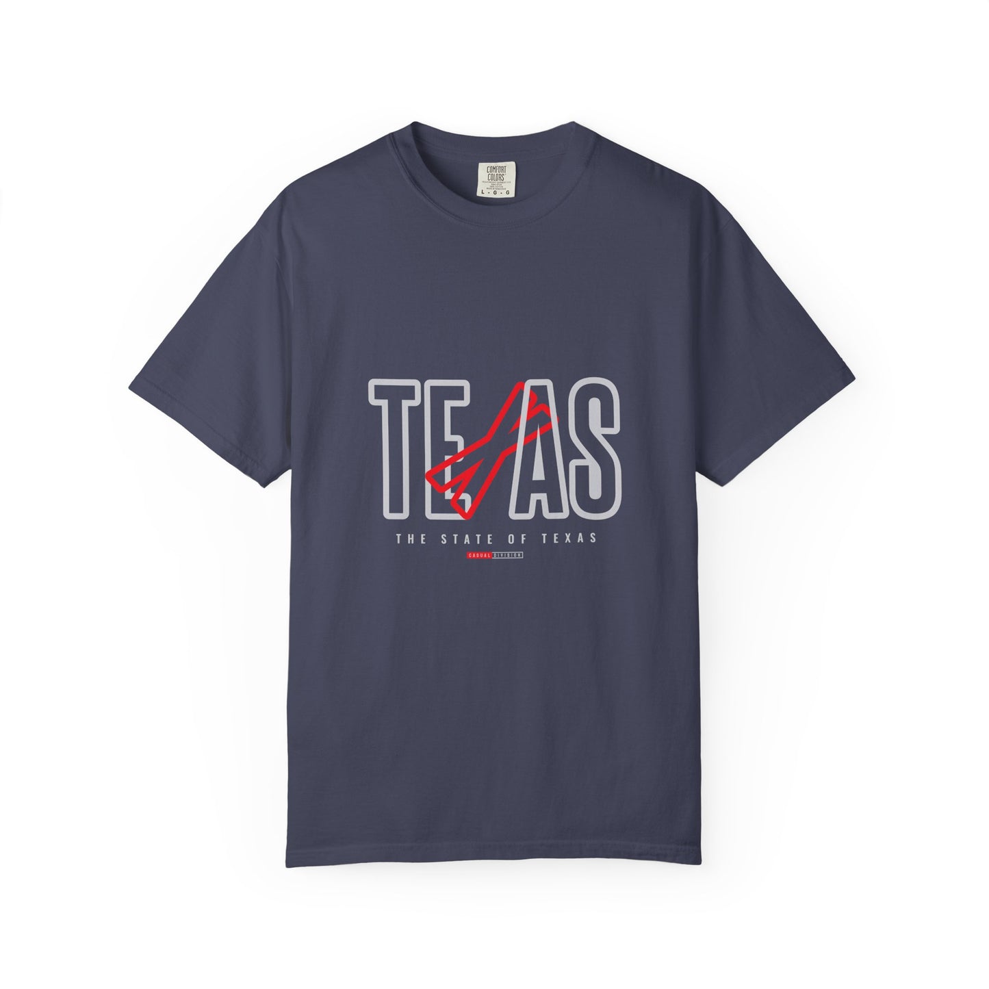 Texas Pride Unisex Garment-Dyed T-Shirt - Casual Style for State Lovers