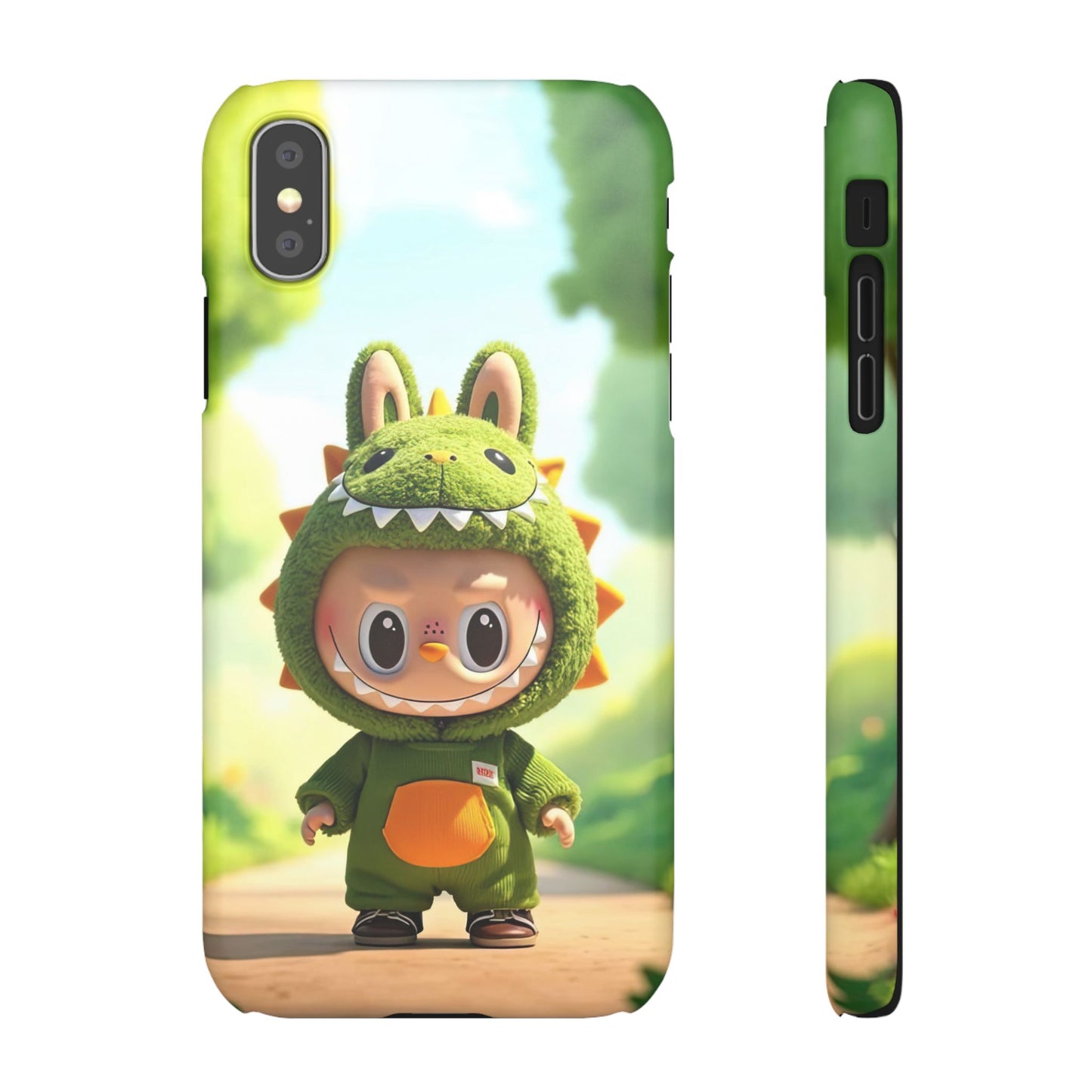 The Monsters Snap Case for iPhone Models – Playful Dinosaur Design