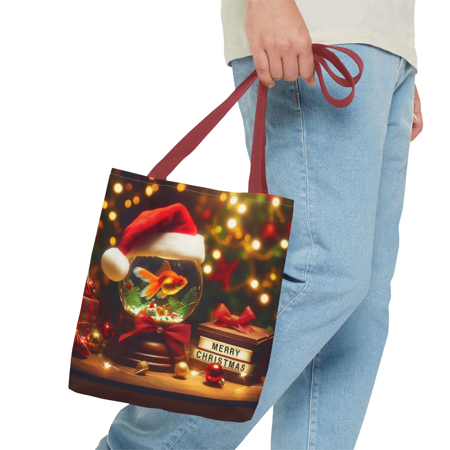 Merry Fin-tastic WishesTote Bag (AOP)