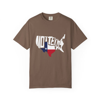 Unisex Garment-Dyed T-Shirt - Texas Graphic Tee - Fun Casual Wear for Texas Lovers