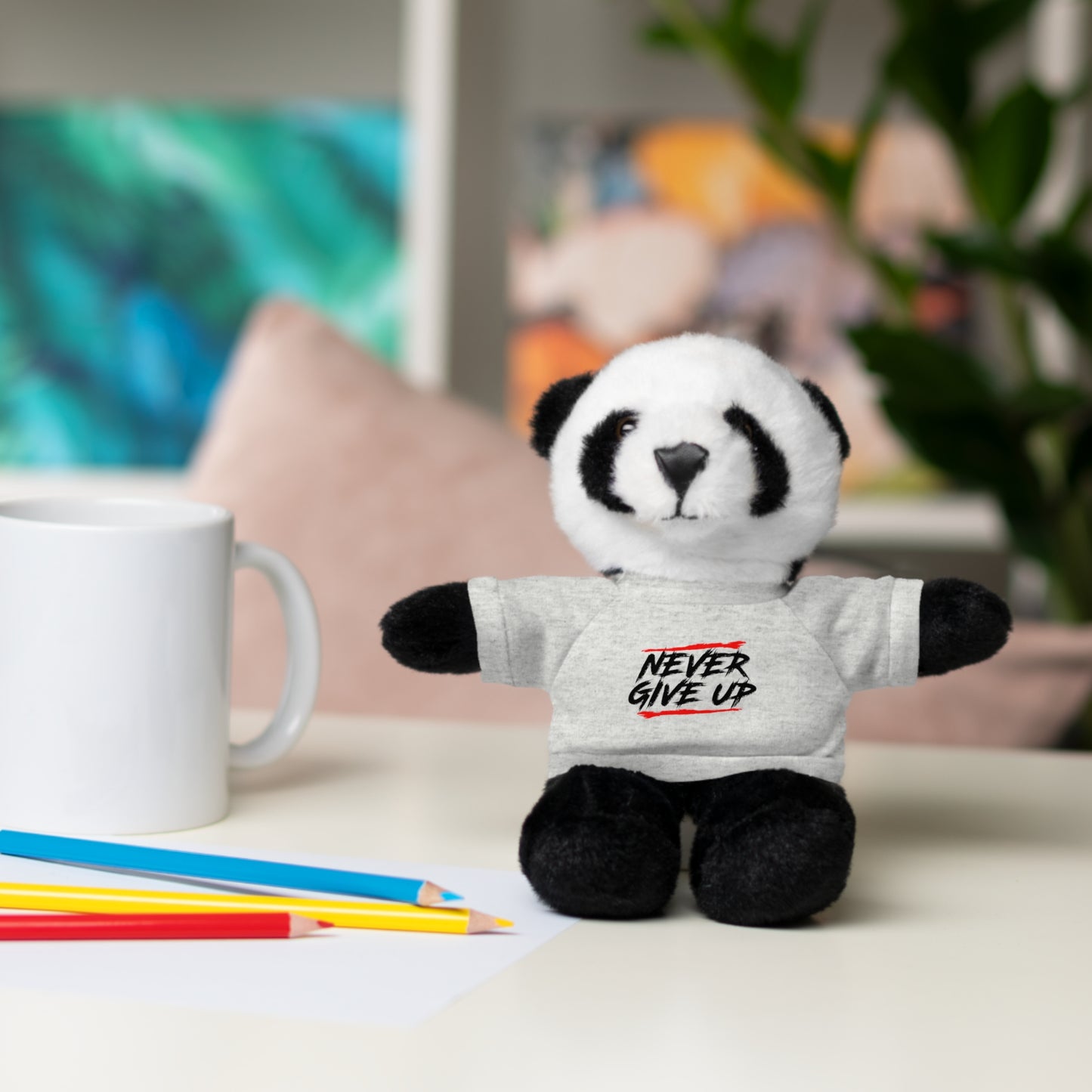 Motivation Stuffed Animal, Plush Inspirational Gift