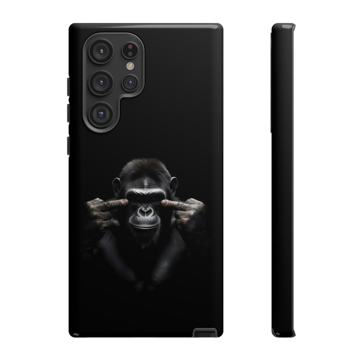 Edgy Gorilla Samsung  Phone Case - Funny Gift for Animal Lovers