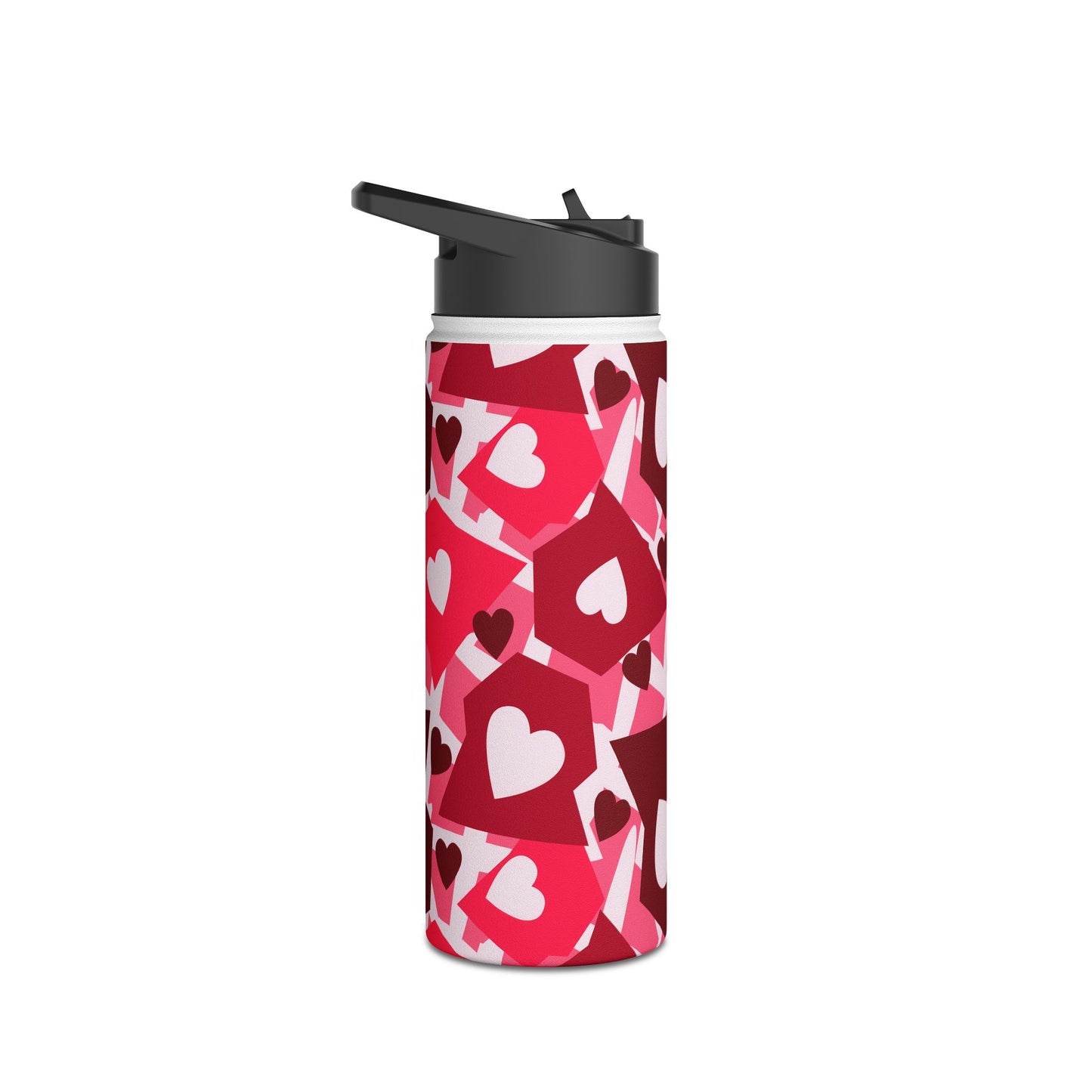 Love in Style Stainless Steel Water Bottle, Standard Lid