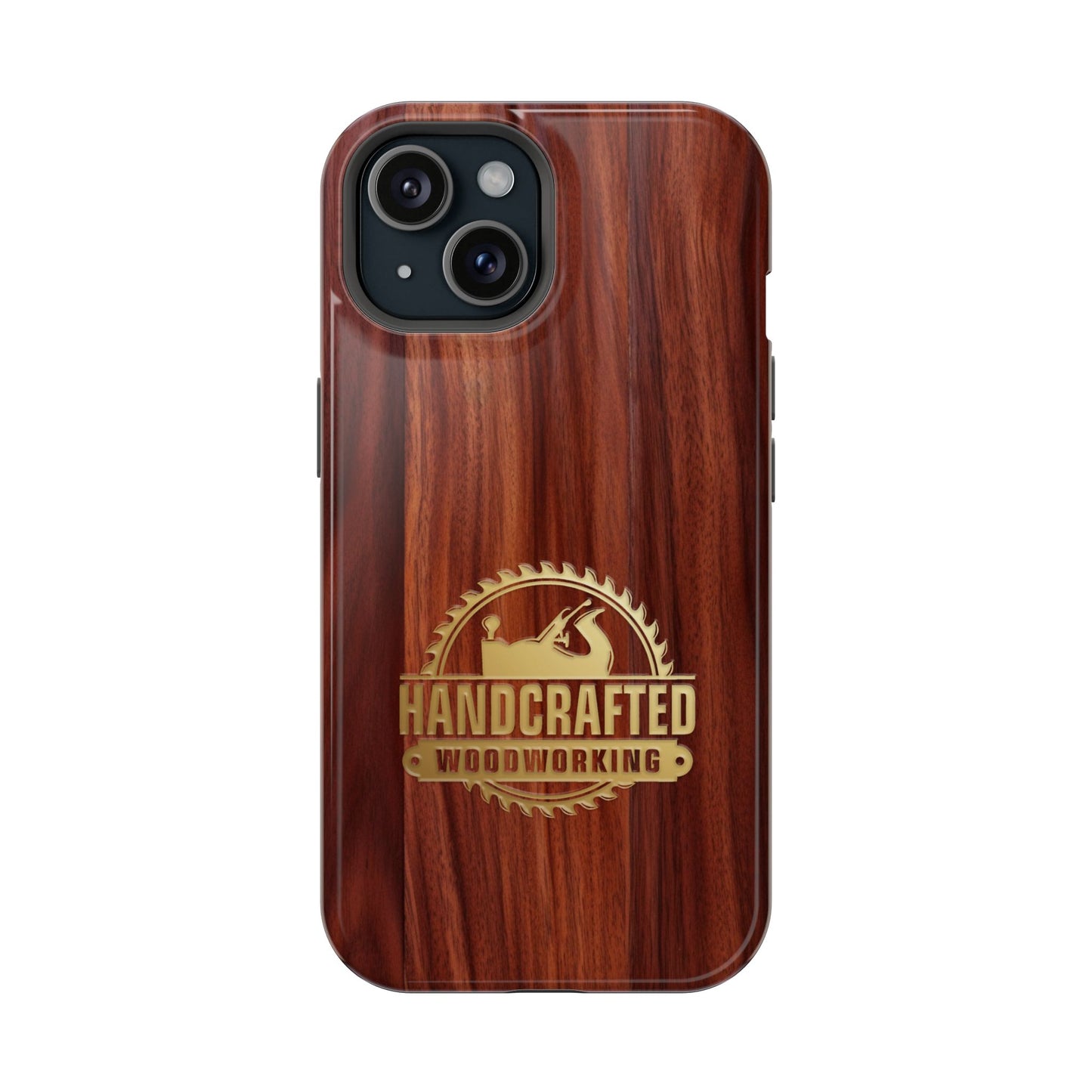 Woodworking Logo Magnetic iPhone Case