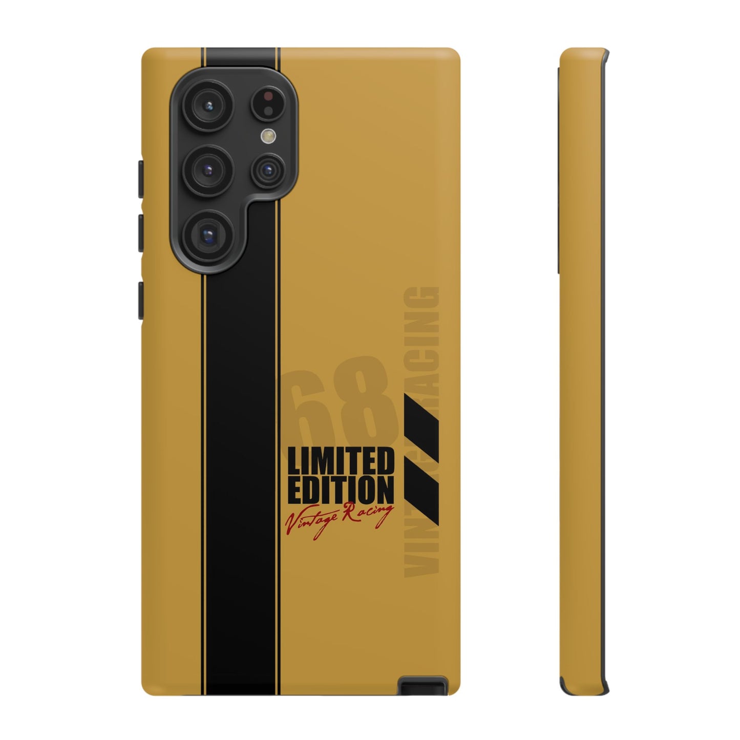 Vintage Racing 68 Tough Case, Retro Racecar Design