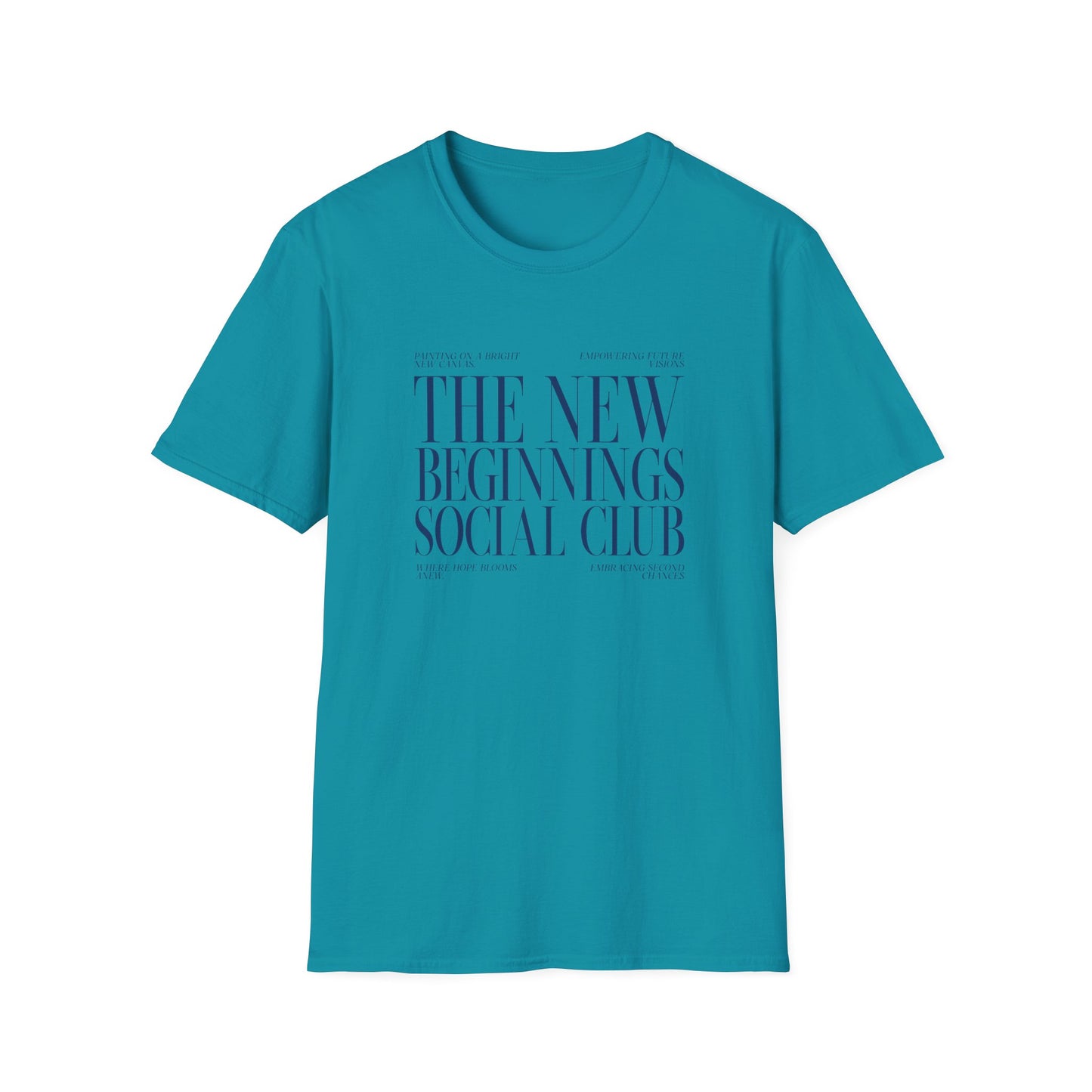 The New Beginnings Social Club Unisex Softstyle T-Shirt