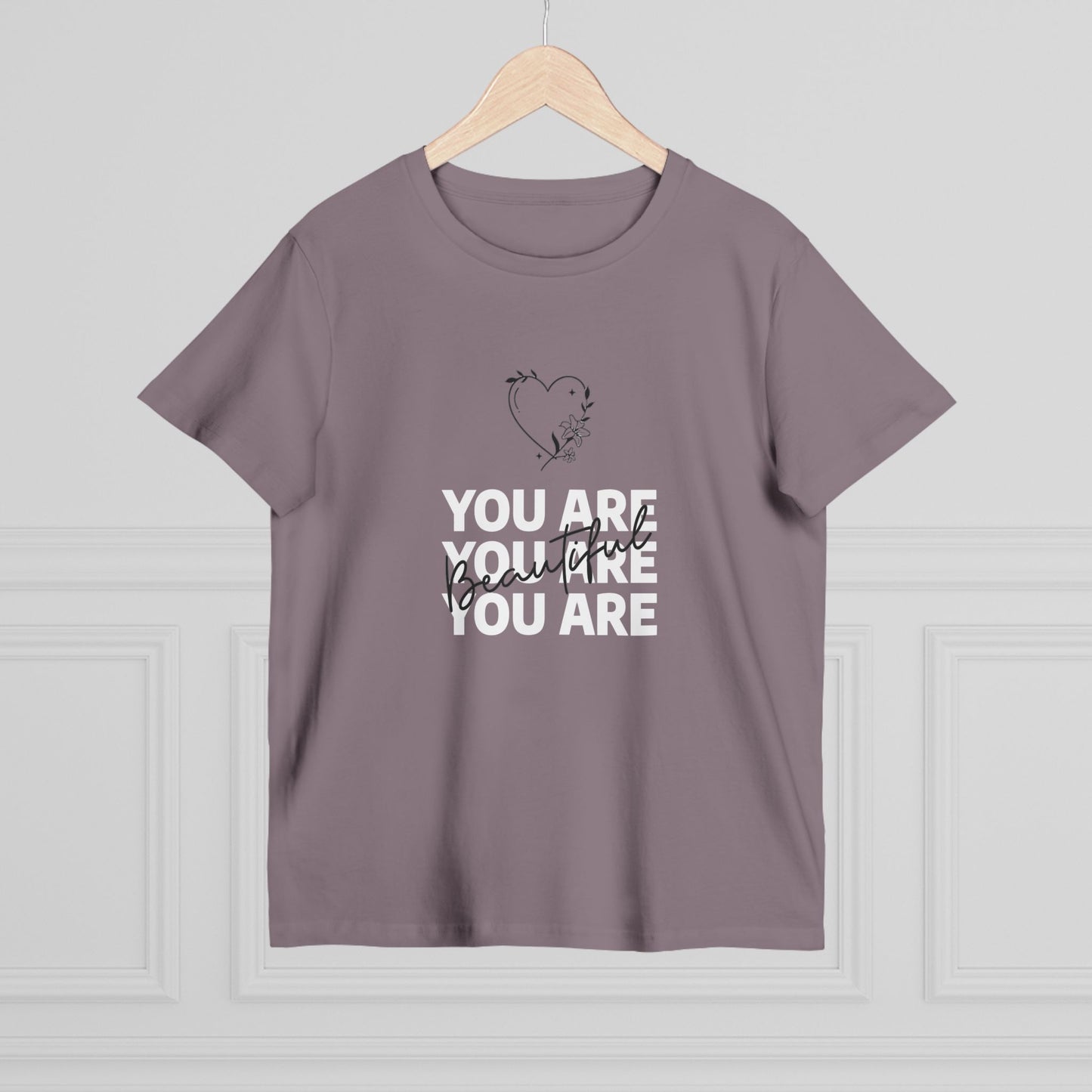 You Are Beautiful Women’s Maple Tee