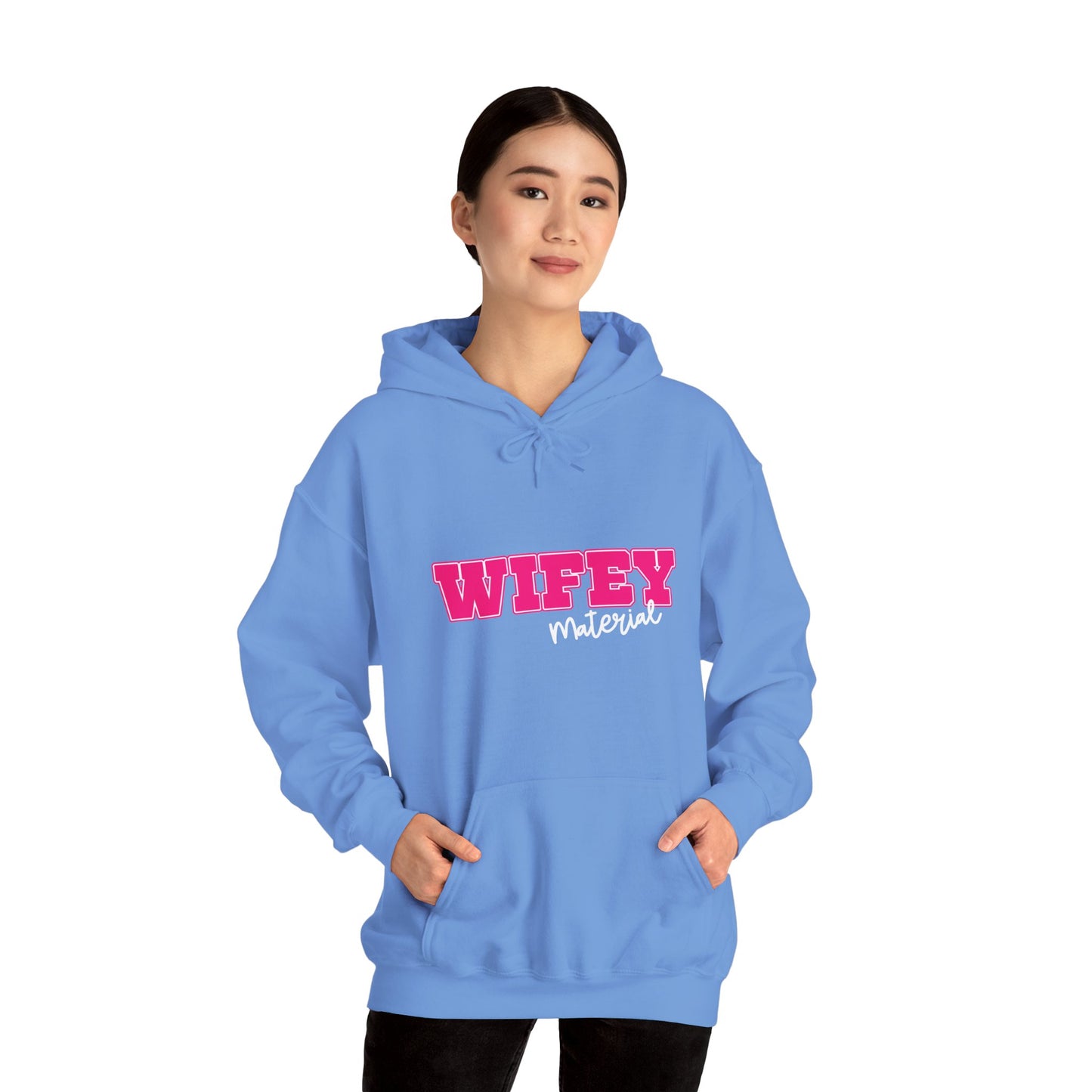 Wifey Material Hooded Sweatshirt