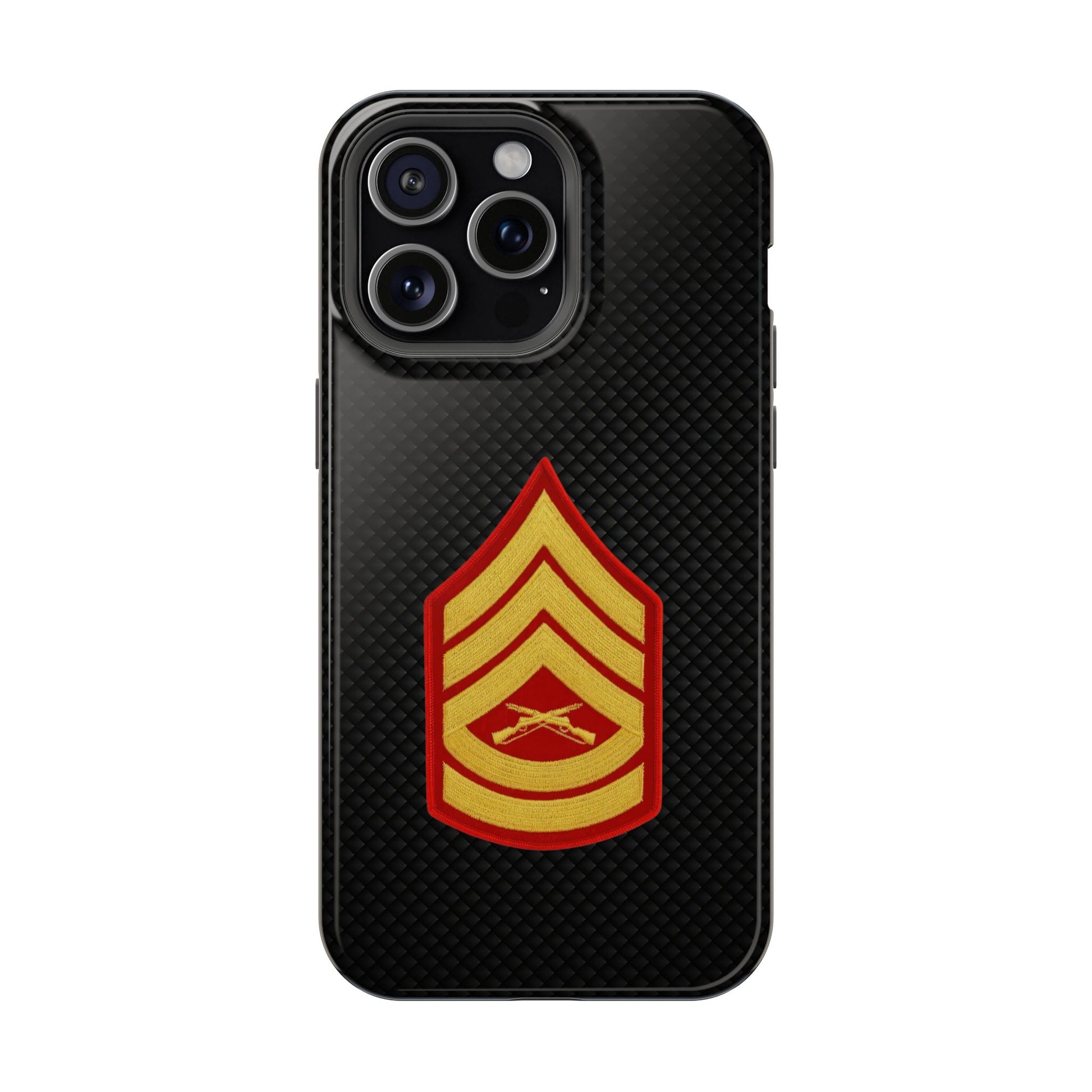 Rank Insignia Impact-Resistant Cases, Gunnery Sergeant