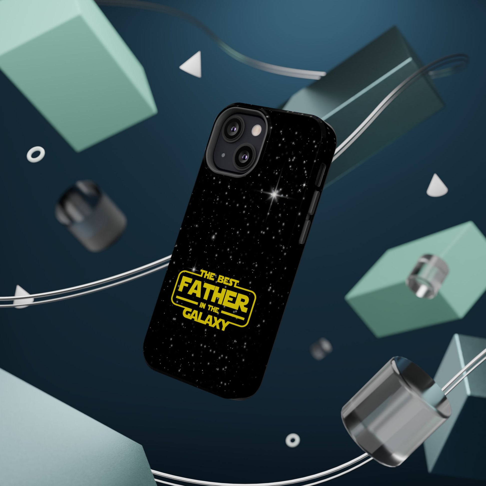 Galaxy-Themed iPhone Magnetic Case - Perfect Gift for the Best Father