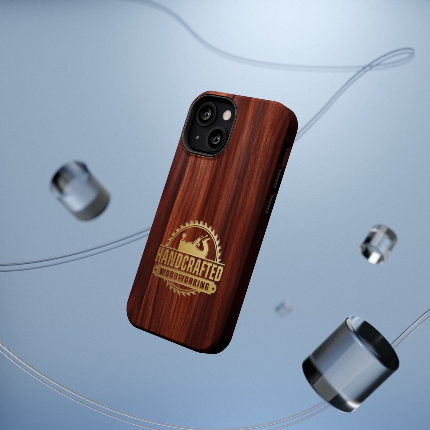 Woodworking Logo Magnetic iPhone Case