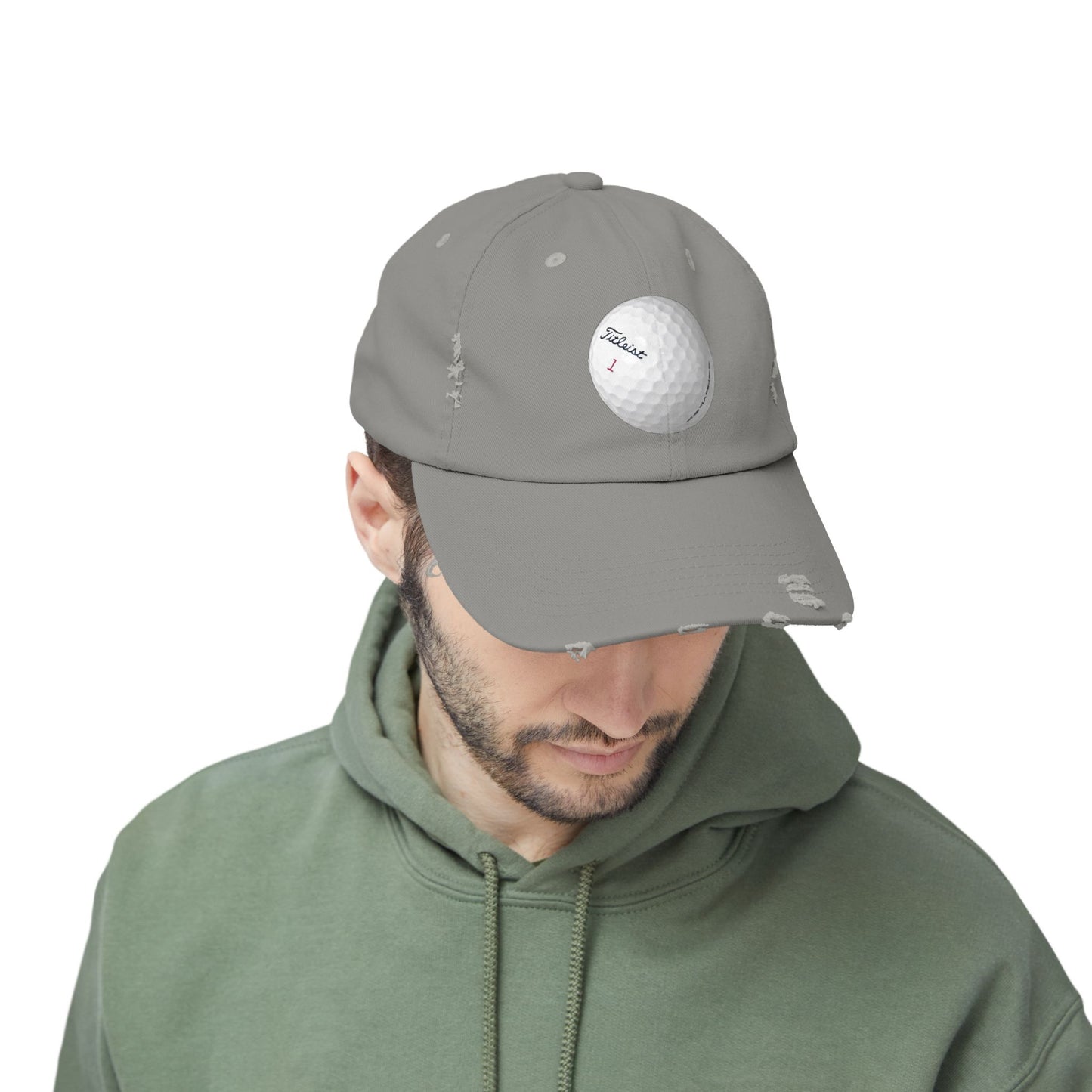 Golf Unisex Distressed Cap