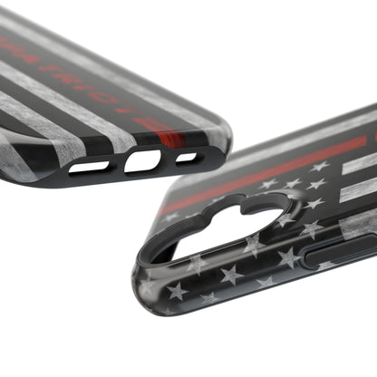 Red Line Magnetic Phone Cases, Firefighter Gift