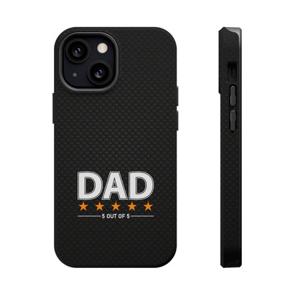 Dad 5 Out of 5 Stars Magnetic Phone Case