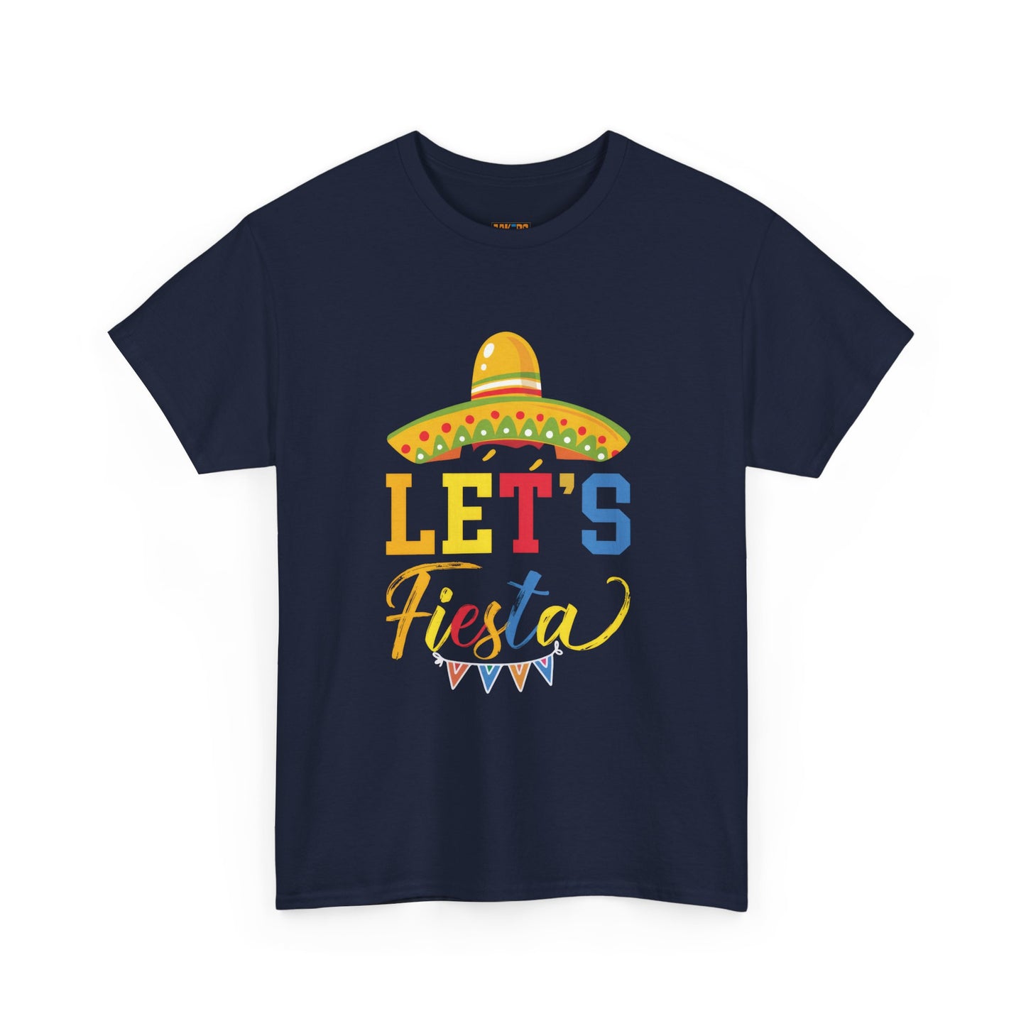 Let's Fiesta Unisex Heavy Cotton Tee - Fun Party T-Shirt for Celebrations