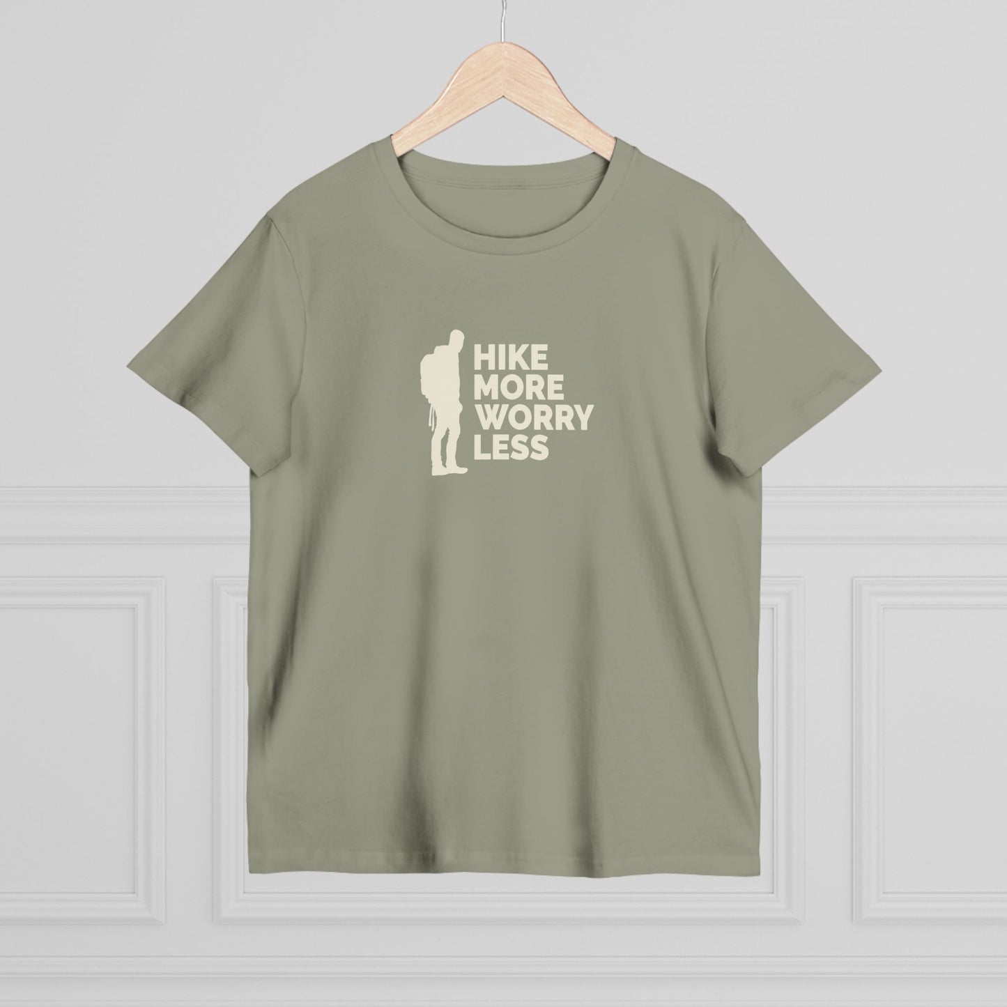 Hike More Worry Less Women’s Maple Tee