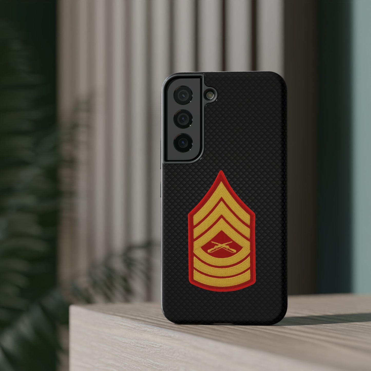 Rank Insignia Impact-Resistant Cases, Master Sergeant
