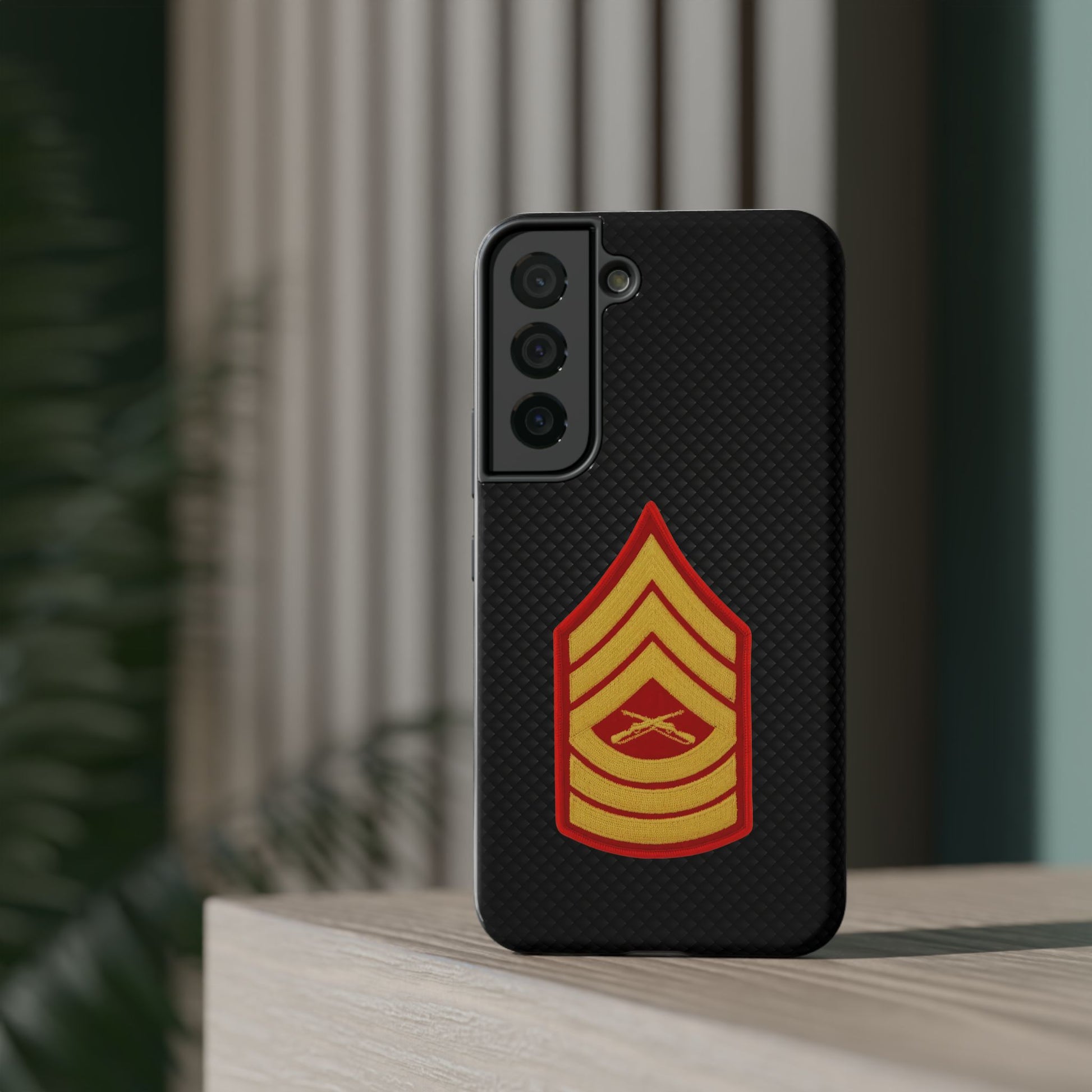 Rank Insignia Impact-Resistant Cases, Master Sergeant
