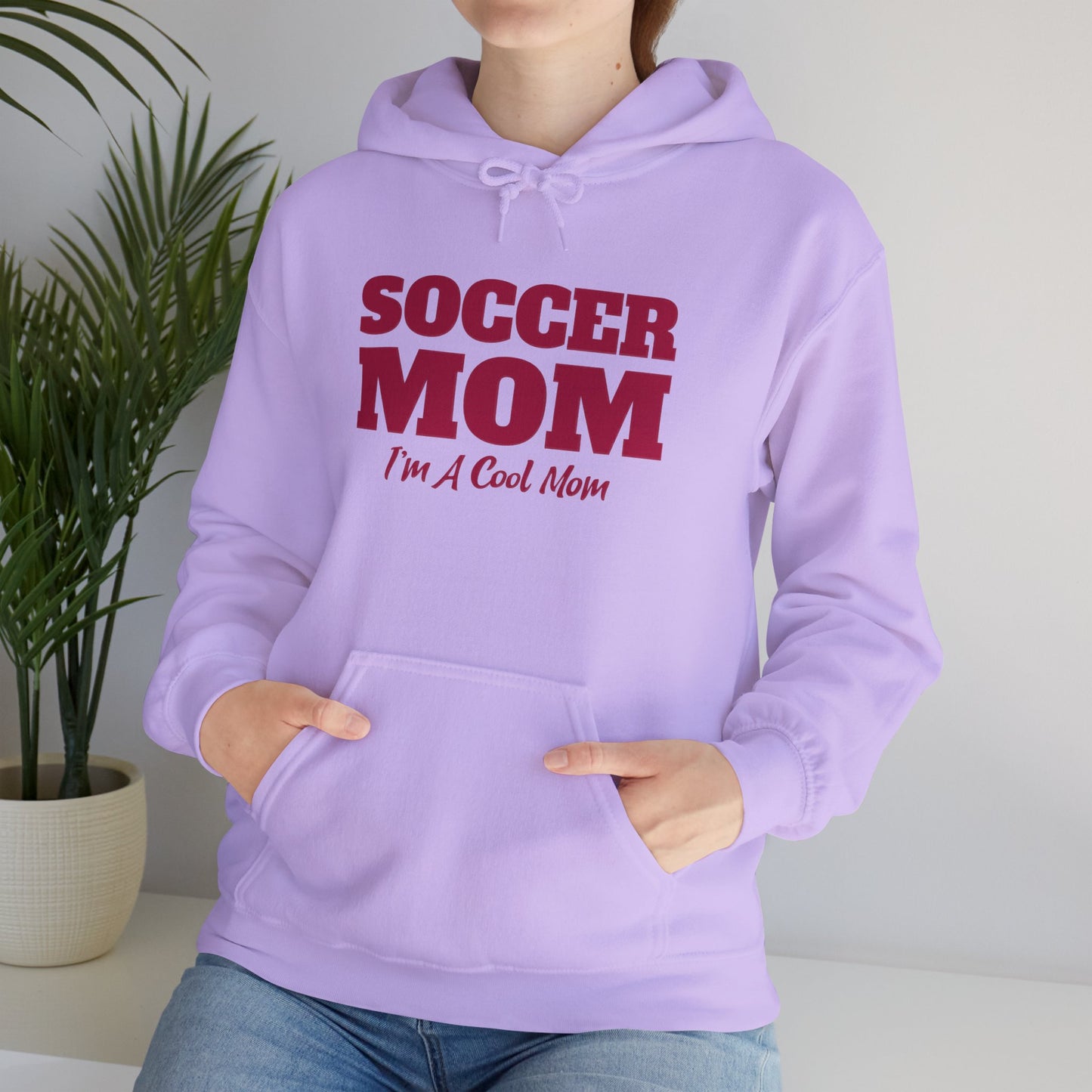 Soccer Mom I'm A Cool Mom Hooded Sweatshirt