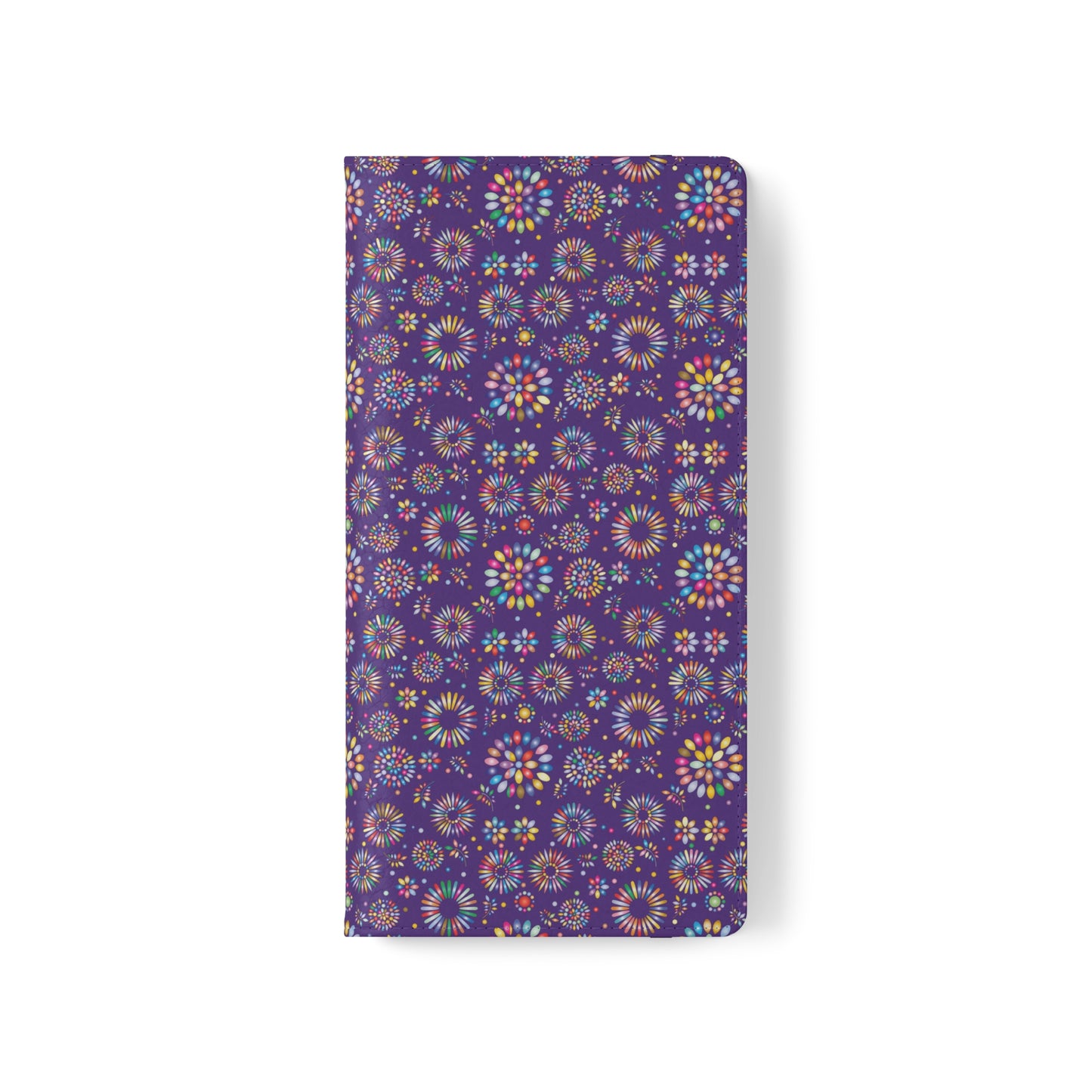 Vibrant Vibes Flip Cases / Purple