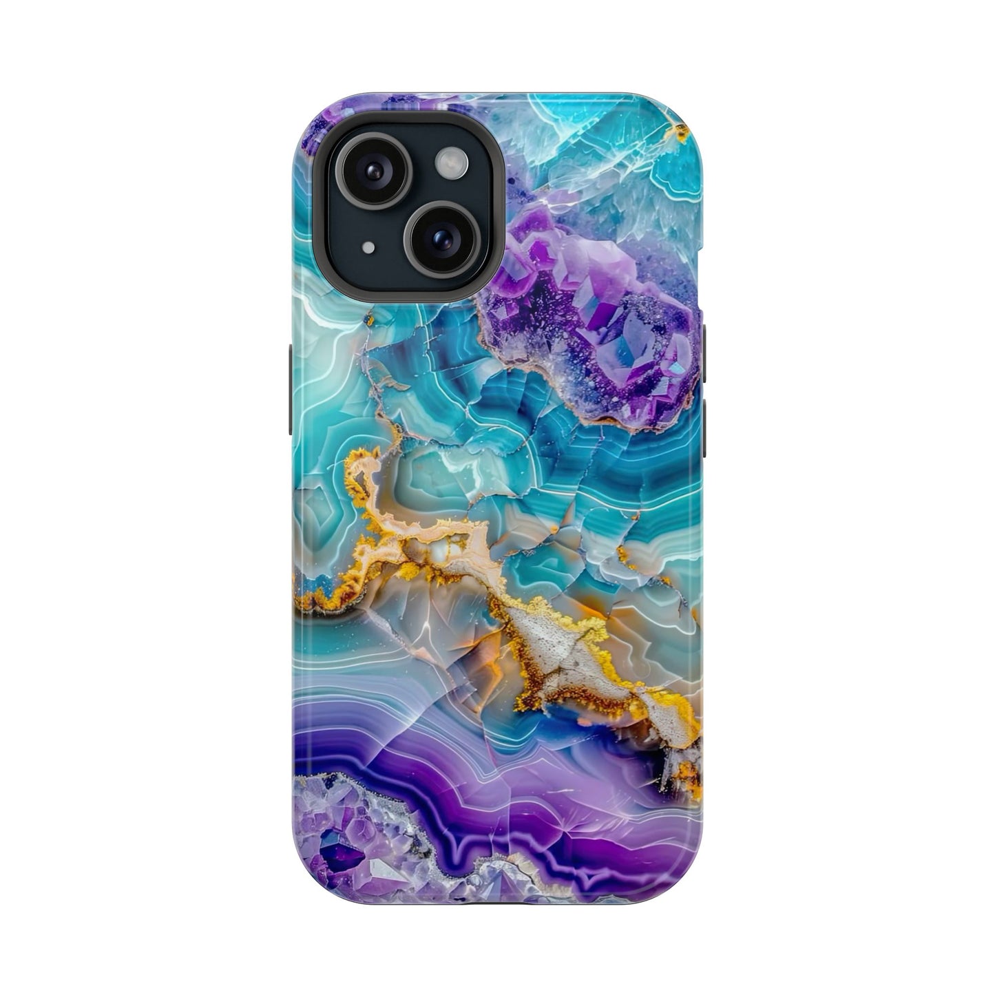 Blue Agate Magnetic Phone Case