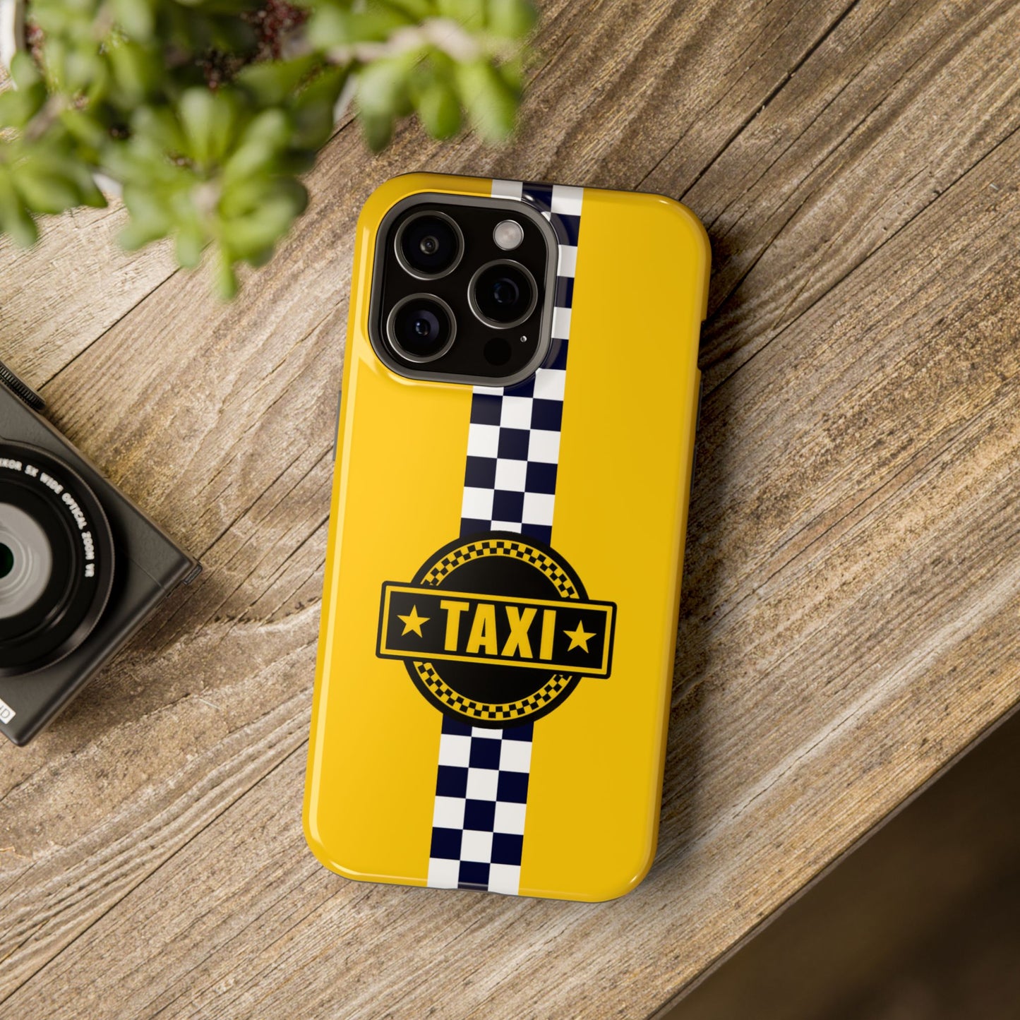 City Taxi Magnetic iPhone Cases