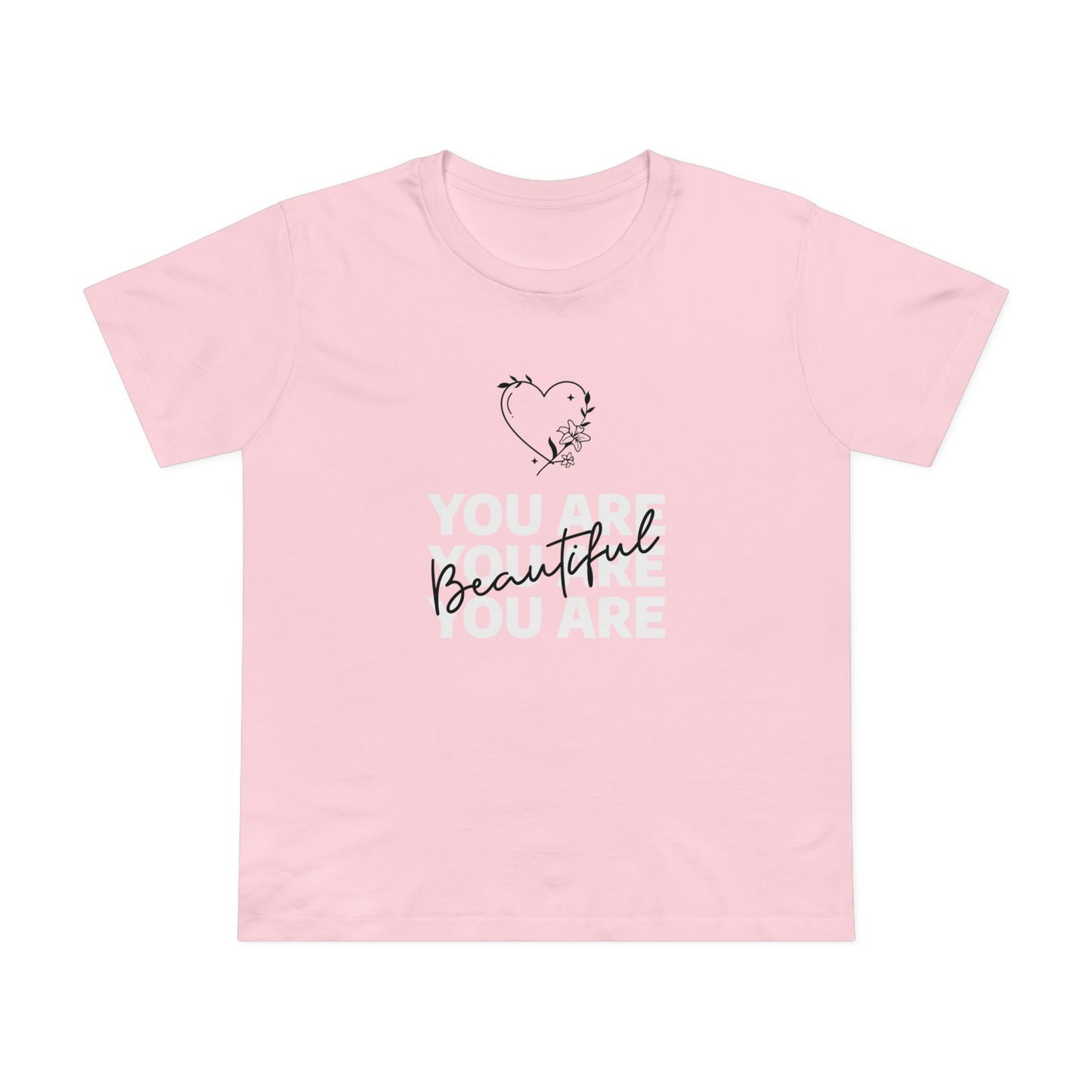 You Are Beautiful Women’s Maple Tee