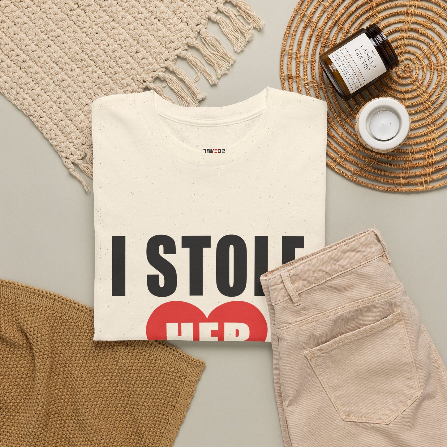 I Stole Her Heart,  Romantic Valentine Tee for Couples, A Part