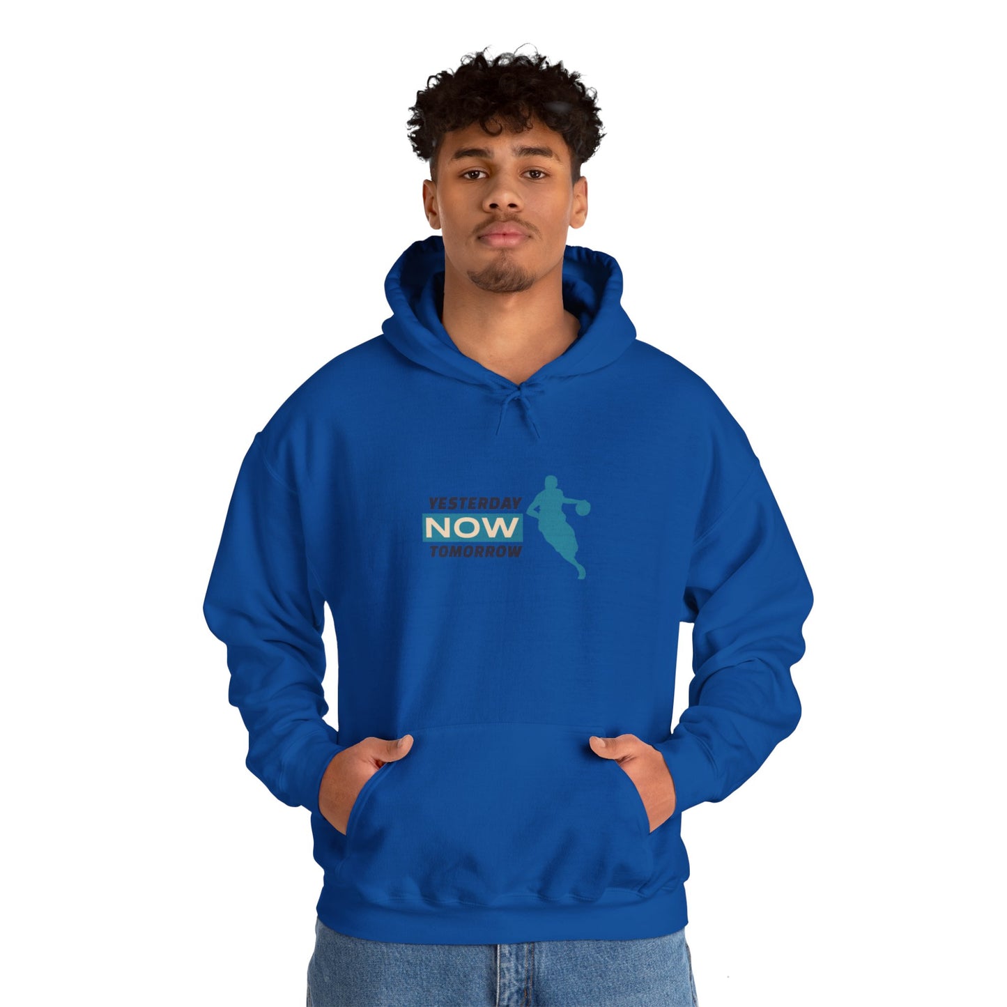 Yesterday Now Tomorrow Unisex Heavy Blend™ Hooded Sweatshirt