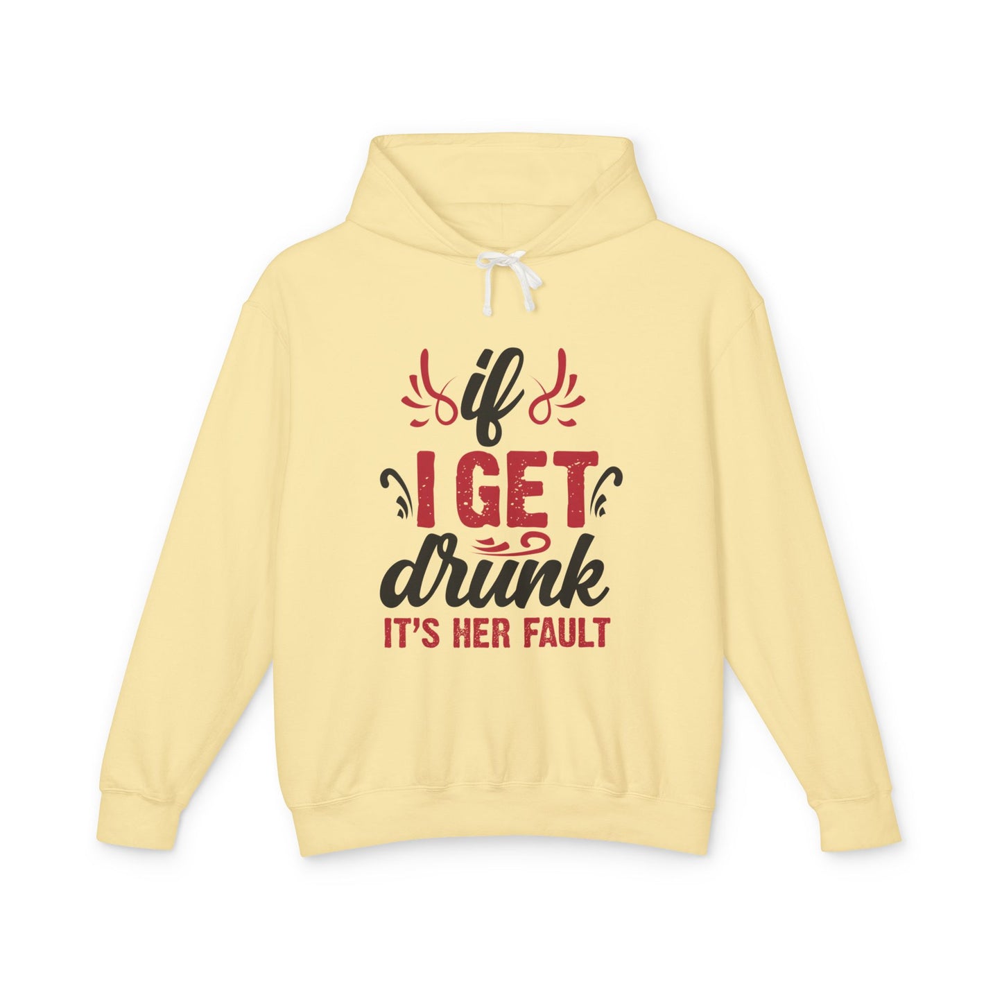Playful Lightweight Hooded Sweatshirt, Perfect for Parties