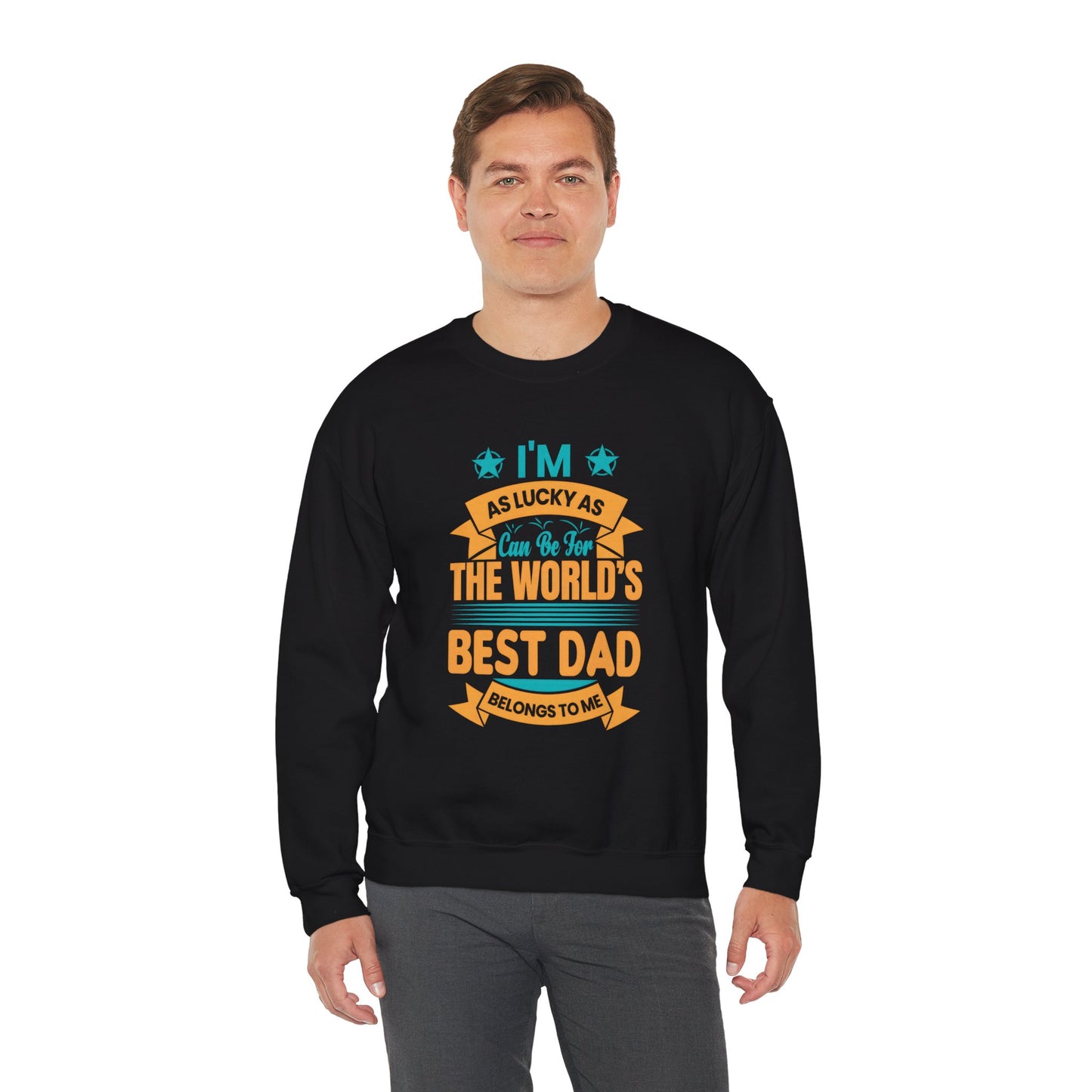 World's Best Dad Sweatshirt | Unisex Heavy Blend™ Crewneck