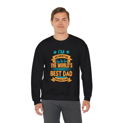 World's Best Dad Sweatshirt | Unisex Heavy Blend™ Crewneck
