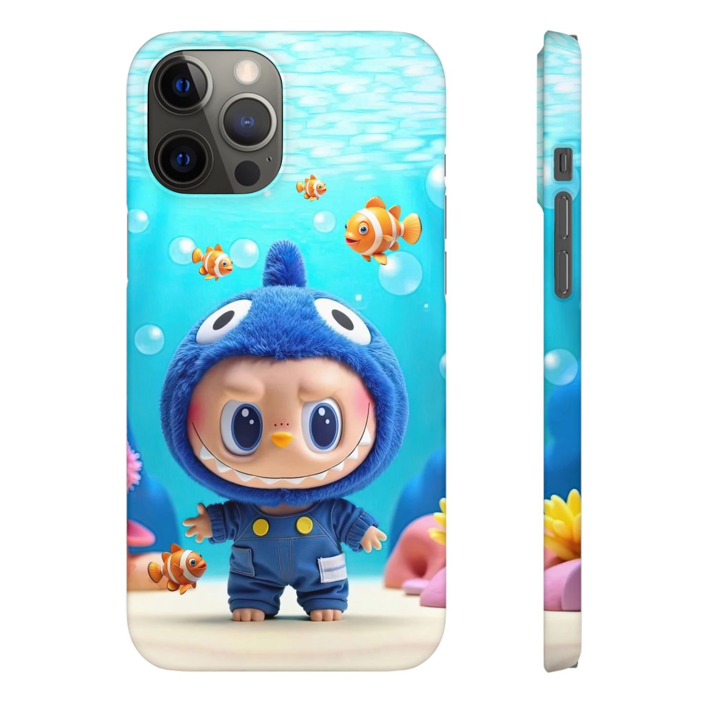 The Monsters Underwater Snap Case - Playful Design