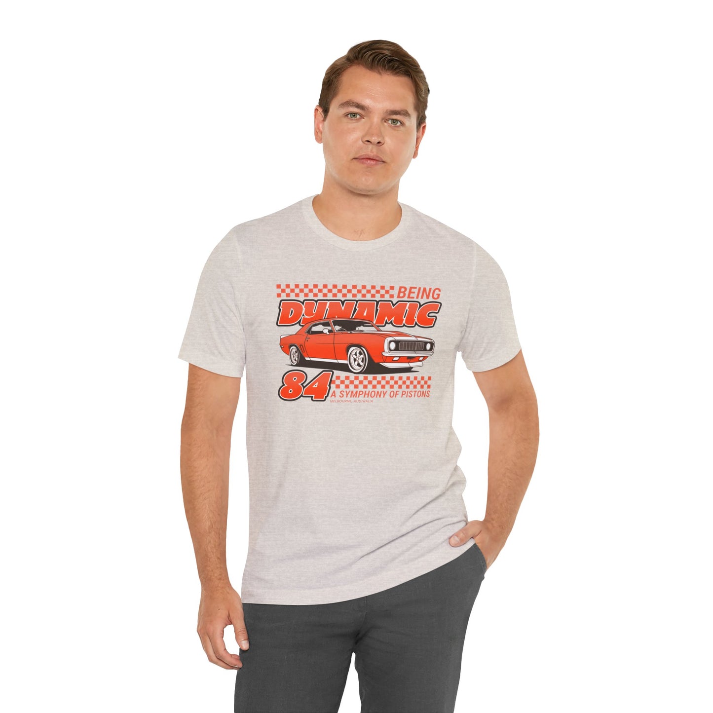 Being Dynamic A Simphony Of Pistons Unisex Jersey Short Sleeve Tee